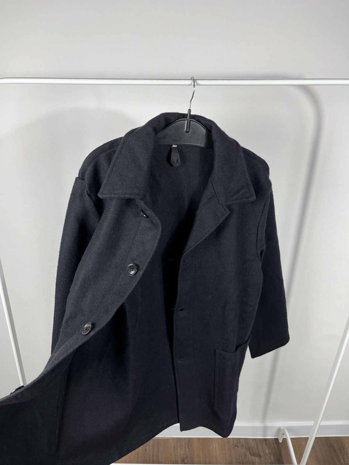 Other Vintage Wool Jacket Navy Blue Men’s M Made in UK Size US M / EU 48-50 / 2 - 9 Thumbnail