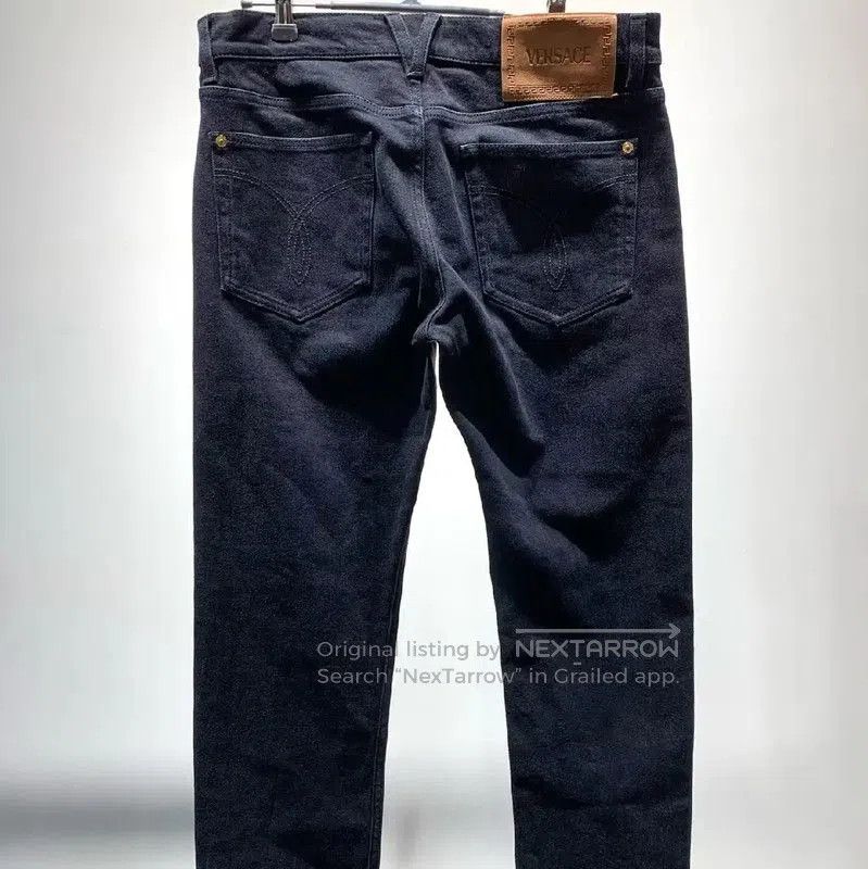 Versace Versace Black Denim Casual Pants for Men . Size US 44 / EU 60 - 1 Thumbnail