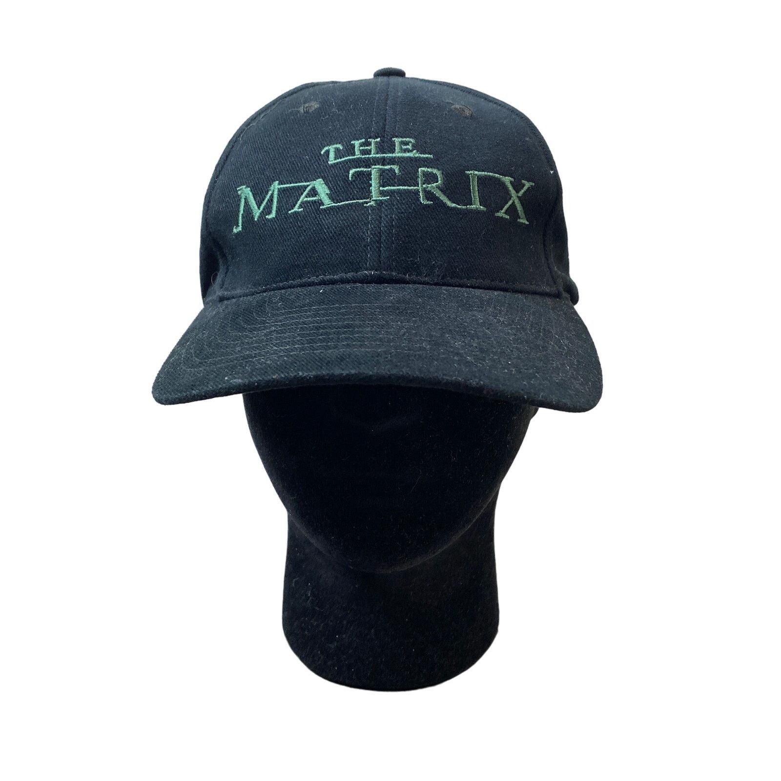 Vintage outlet The Matrix Reloaded Green Hat Adjustable RARE