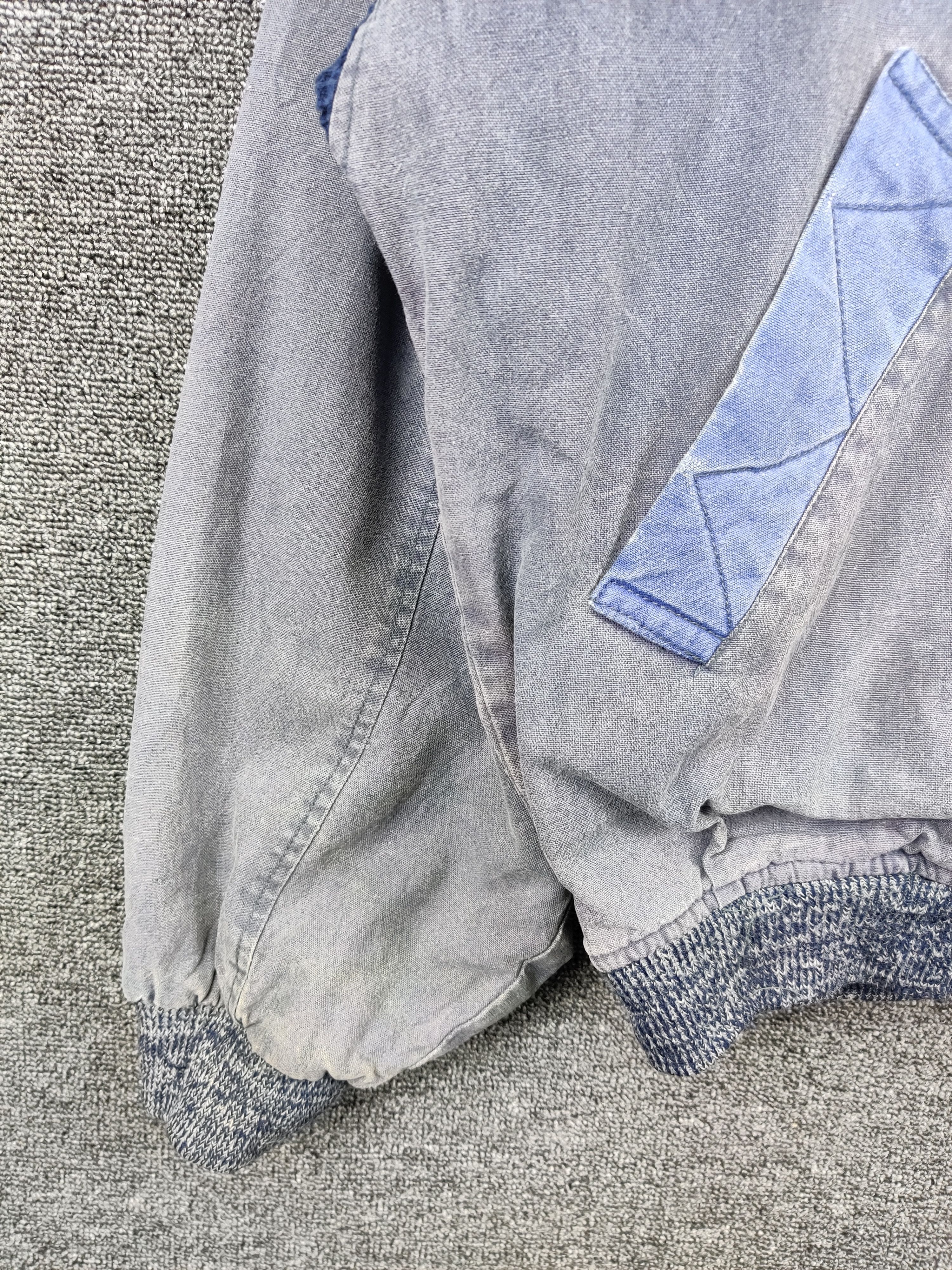 Japanese Brand Vintage King Jonathan Parachute Denim Bomber Jacket Size US XL / EU 56 / 4 - 4 Thumbnail