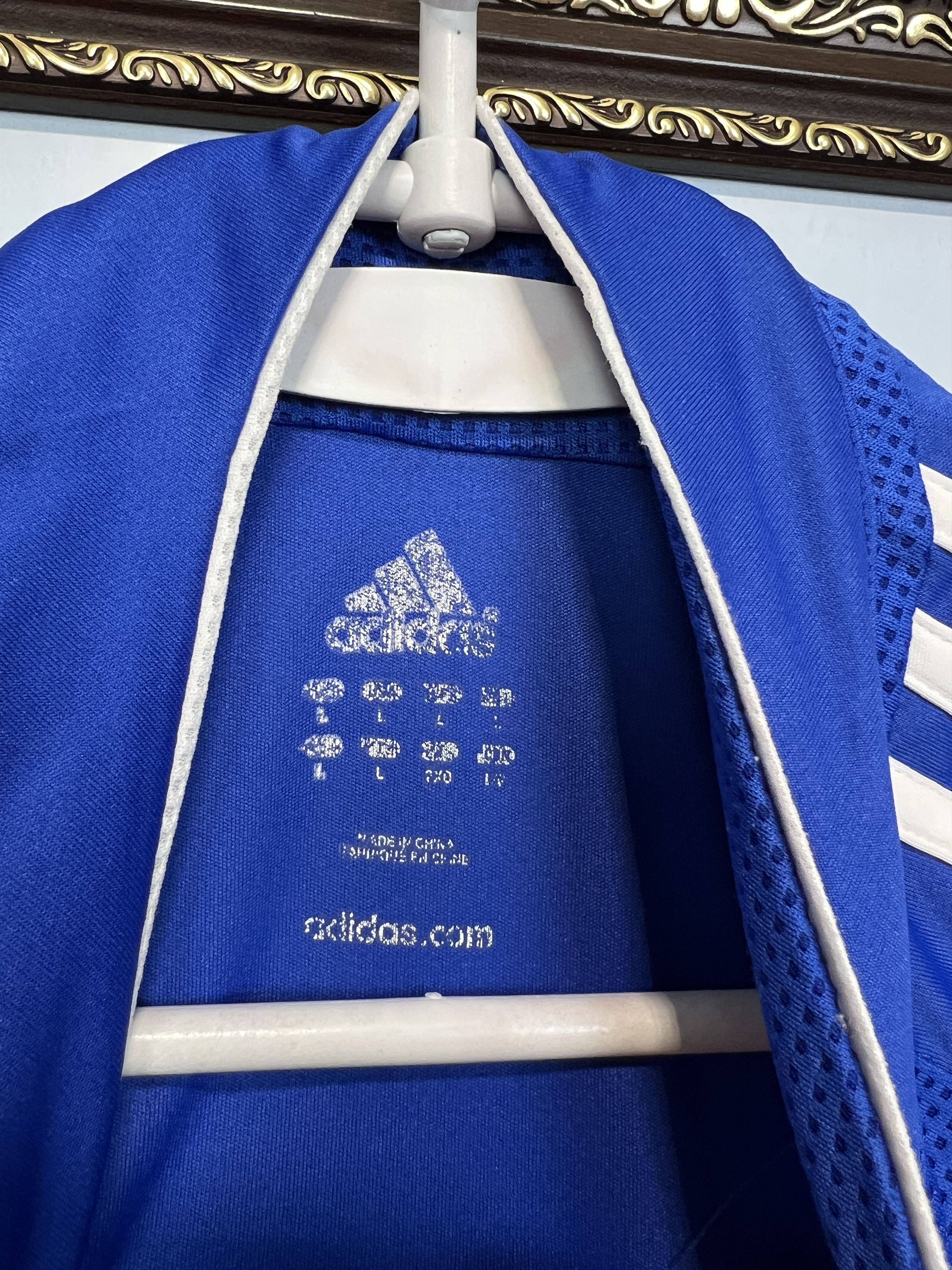 Adidas Chelsea Home football shirt 2006 Soccer Adidas Jersey Trikot Size US L / EU 52-54 / 3 - 7 Thumbnail