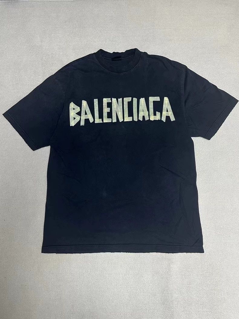 Balenciaga Balenciaga 23SS Adhesive Tape TYPE Pattern Paper Series Log Size US M / EU 48-50 / 2 - 1 Thumbnail