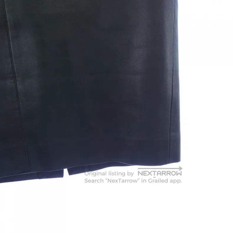 Hermes Hermes Leather skirt Size 25" / US 0 / IT 36 - 6 Thumbnail