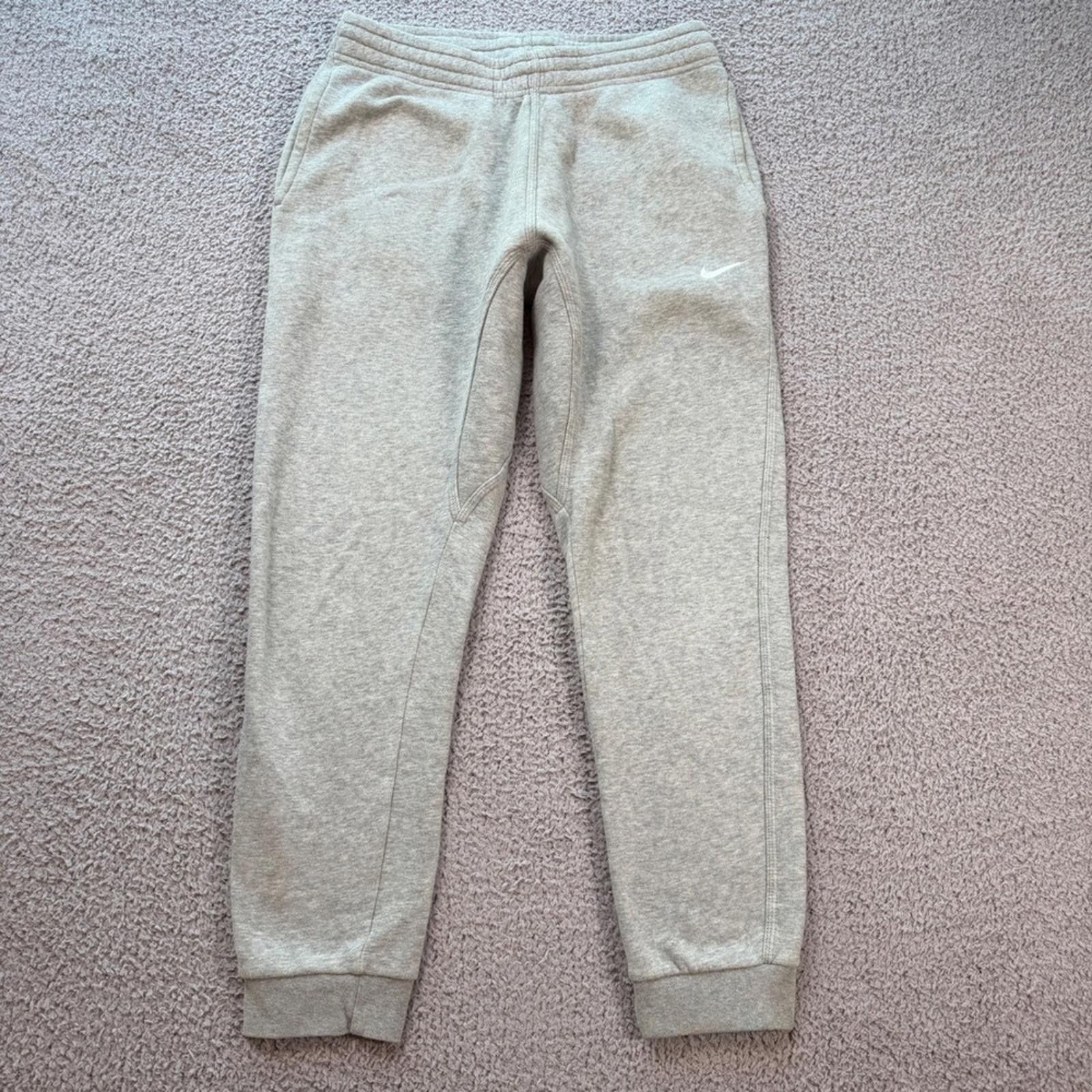 Nike Nike Sportswear Club Fleece Joggers Mens M Grey Sweatpants Size US 32 / EU 48 - 1 Thumbnail