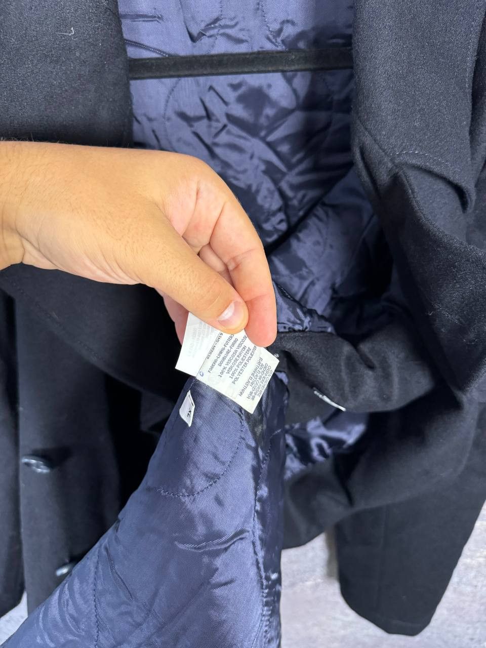 Iceberg ICEBERG Jacket Padded Double Breast Wool Blend Size US XL / EU 56 / 4 - 11 Thumbnail