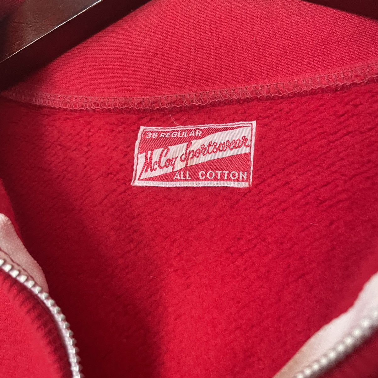 The Real McCoy's Vintage The Real Mccoy Heavyweight Sweathsirt Half Zip Size US M / EU 48-50 / 2 - 11 Thumbnail