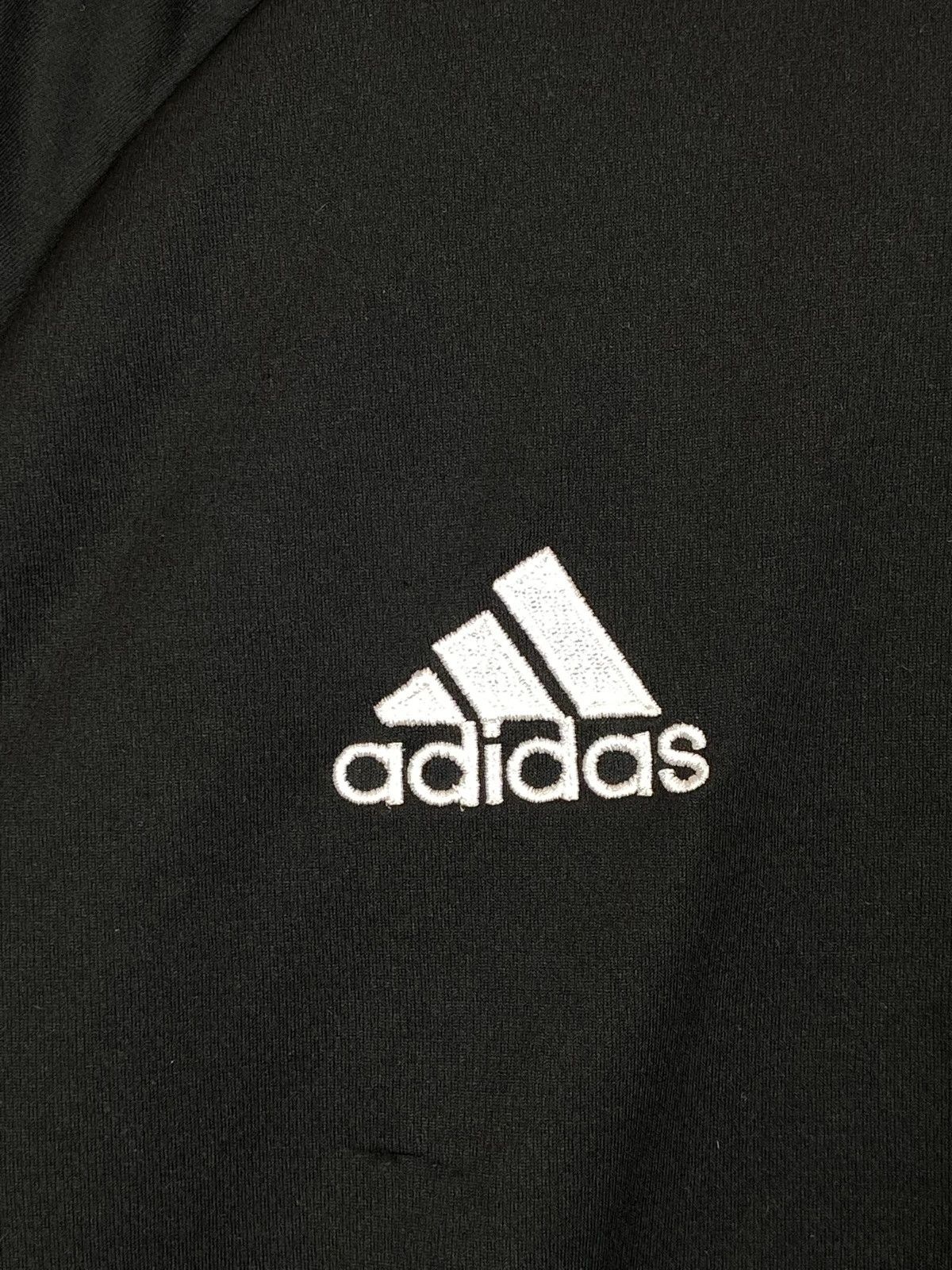 Adidas Adidas Black T-Shirt L Classic Vintage Streetwear Size US L / EU 52-54 / 3 - 3 Thumbnail