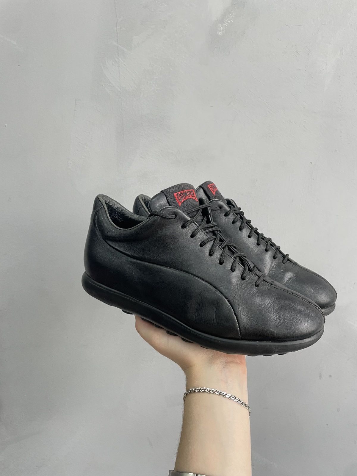 Camper Rick owens style Camper leather low boots y2k Size US 8.5 / IT 38.5 - 1 Thumbnail