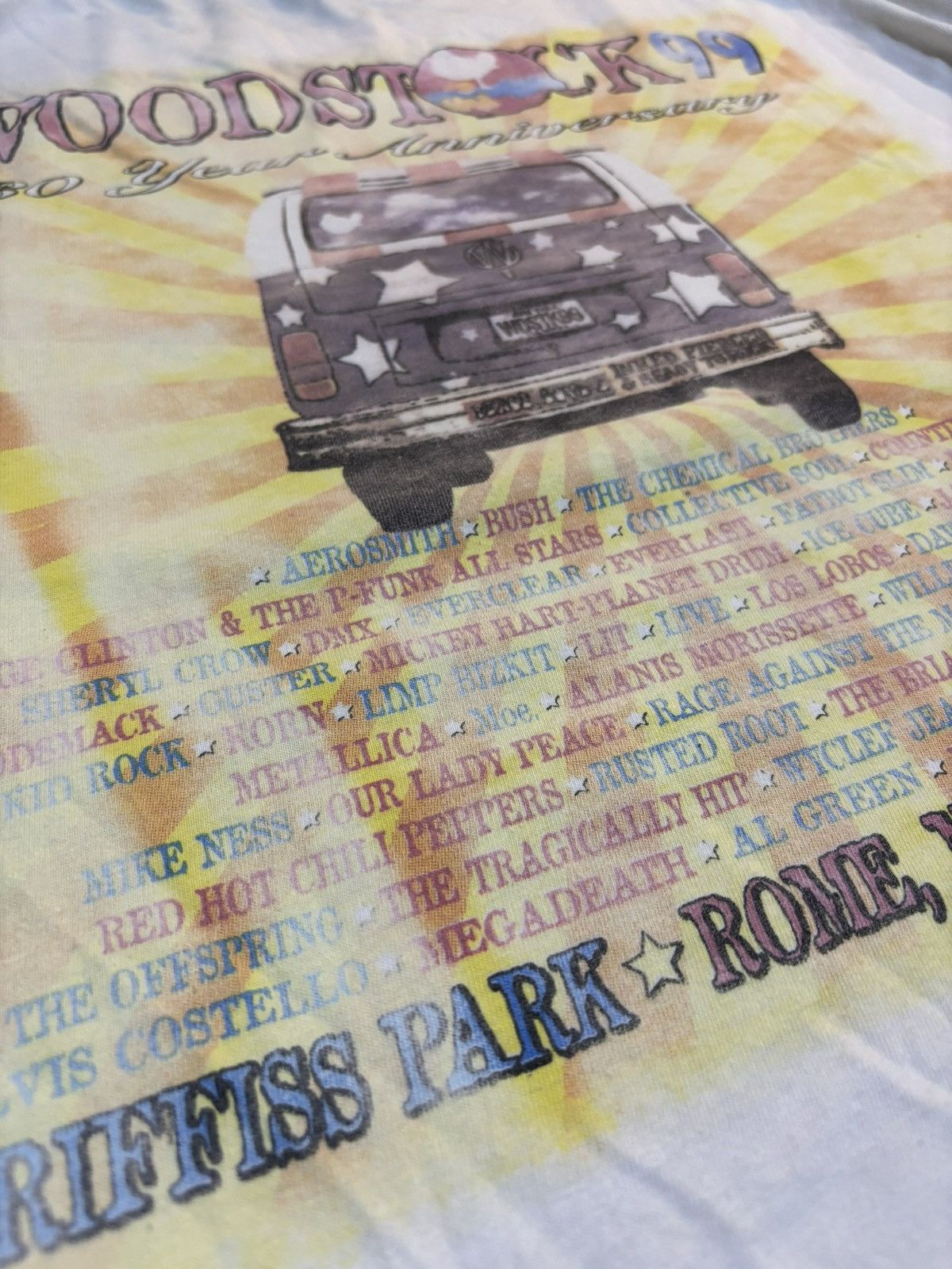 Band Tees × Vintage Vintage Woodstock 99 Austin Power Very Rare Size US XL / EU 56 / 4 - 5 Thumbnail