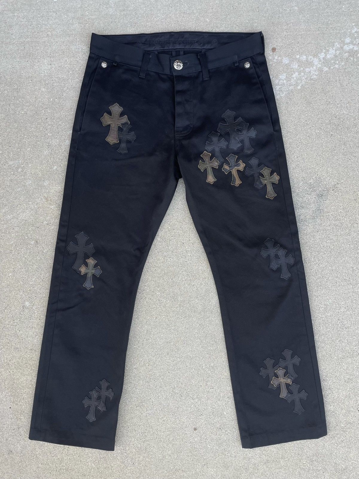 Chrome Hearts Chrome Hearts 40 Cross Patch Pants Size US 32 / EU 48 - 1 Thumbnail