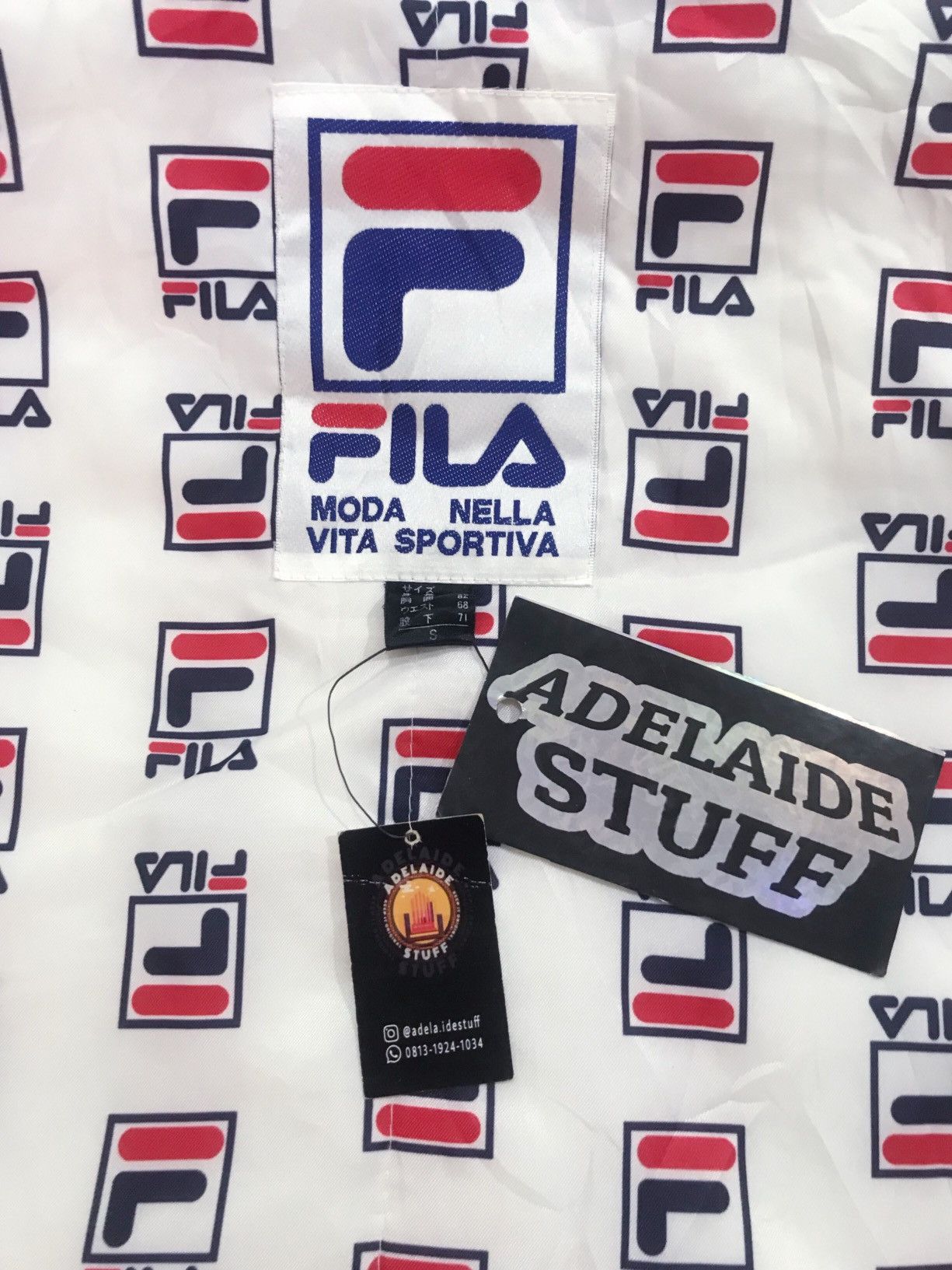 Fila × Vintage Fila 3Tone Half-Zip Jacket Size US S / EU 44-46 / 1 - 10 Thumbnail