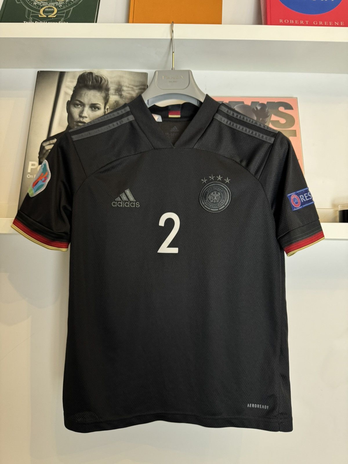 Adidas Adidas Germany 2020 tees Rudiger soccer Jersey football Size US XS / EU 42 / 0 - 1 Thumbnail