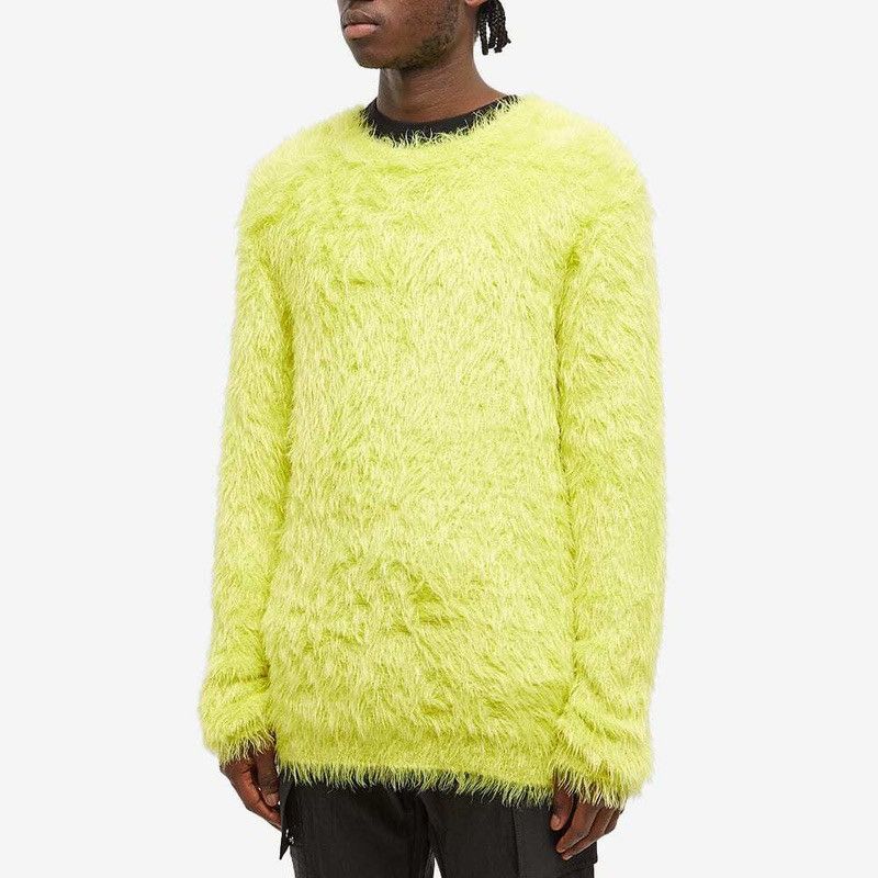 1017 ALYX 9SM × Alyx × MMW ALYX 1017 9SM NEON FUZZY KNIT CREWNECK 