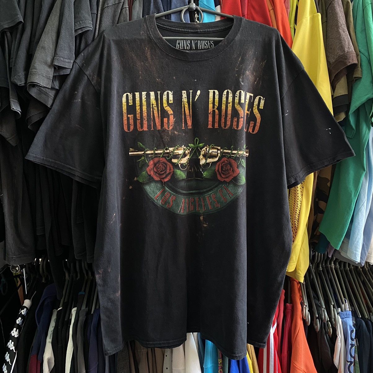Band Tees × Vintage Vintage Guns N Roses 2021 Big Graphic logo rock band tee Size US L / EU 52-54 / 3 - 1 Thumbnail