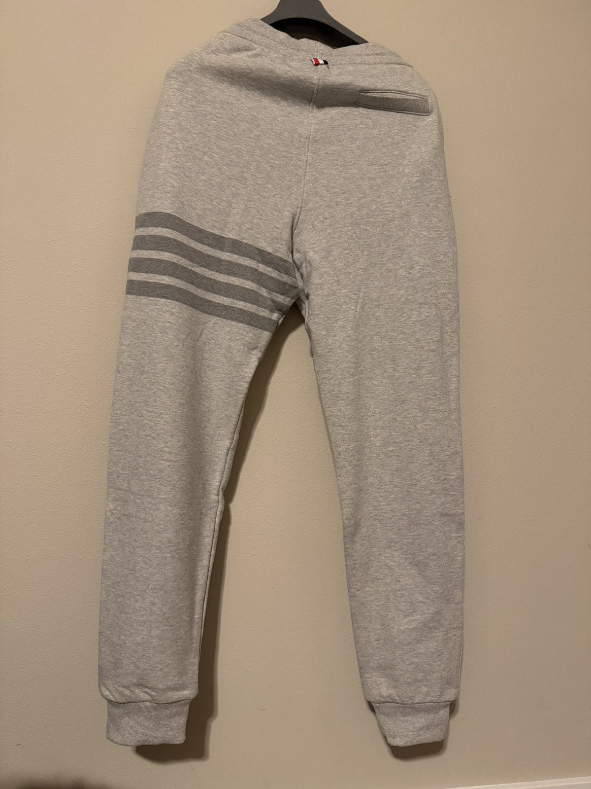 Thom Browne [BNWT] Thom Browne 4-Bar Classic Sweatpants - Grey (Size 3) Size US 34 / EU 50 - 4 Thumbnail