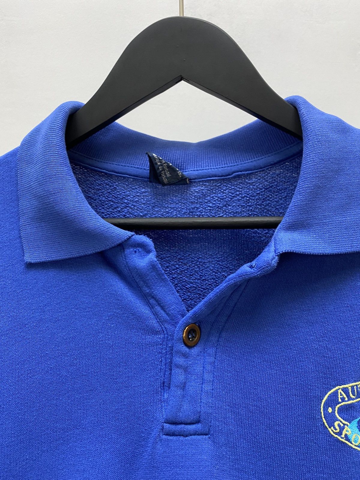 Nike × Vintage RARE Vintage 80s Nike Longsleeve Collared Polo T Shirt Size US M / EU 48-50 / 2 - 12 Thumbnail