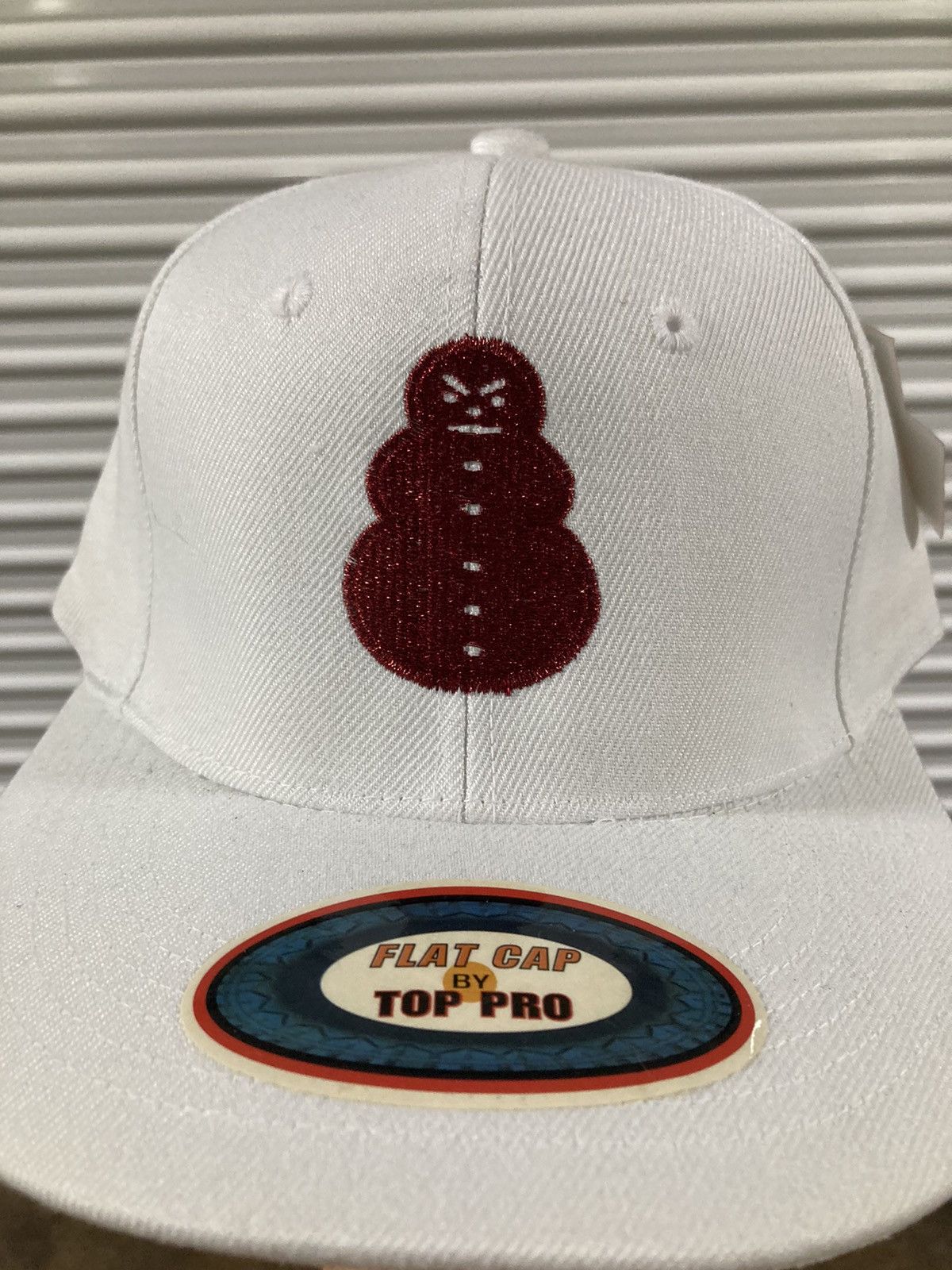Rap Tees × Vintage Vintage Young Jeezy Snowman 2000s Hip-Hop Fitted Hat 7 1/4 Size ONE SIZE - 2 Thumbnail