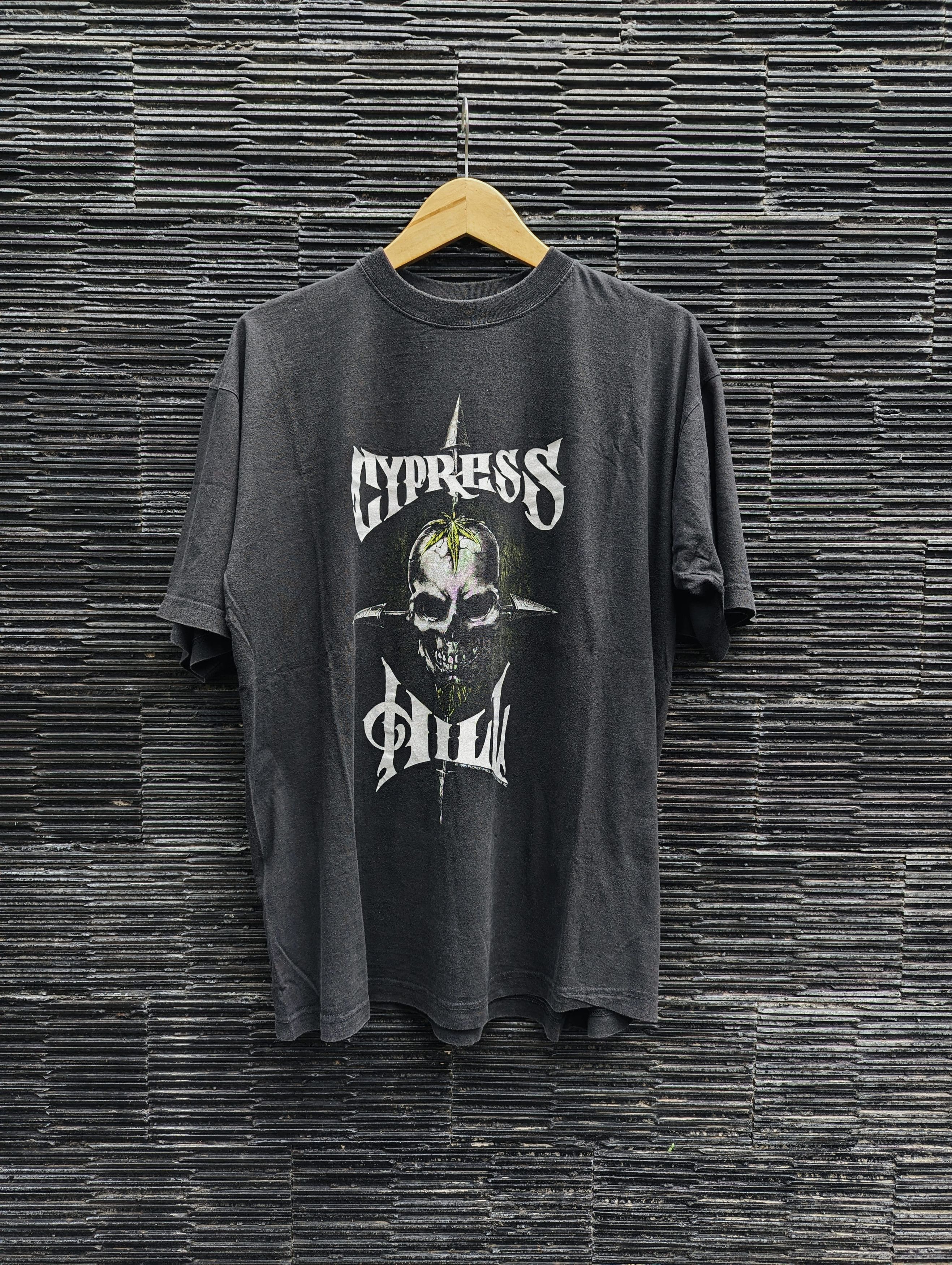 Image of Band Tees x Vintage Cypress Hill - European Tour in Black, Men's (Size XL)