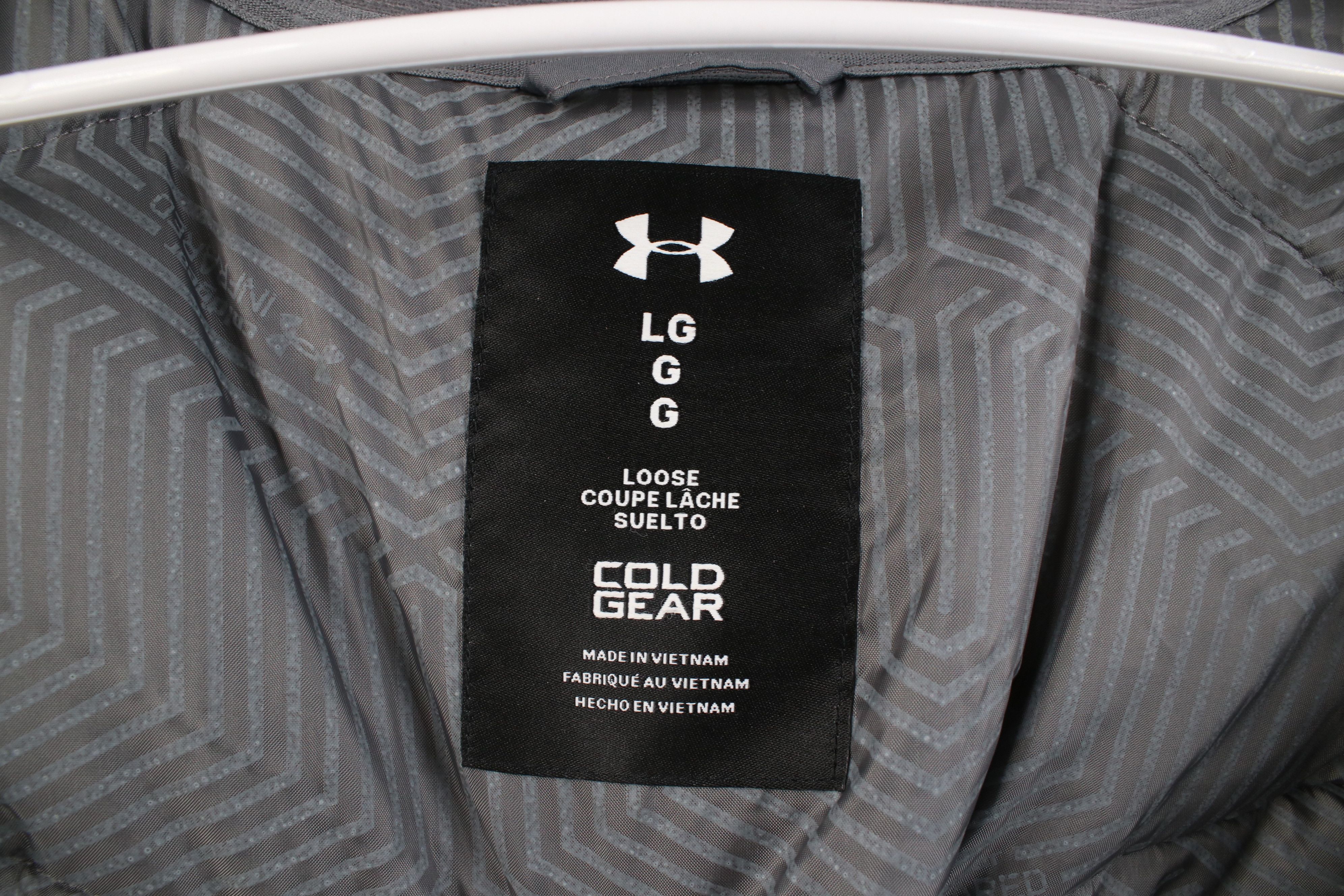 Under Armour Under Armour ColdGear Loose Hooded Parka Jacket Gray Size US L / EU 52-54 / 3 - 12 Thumbnail