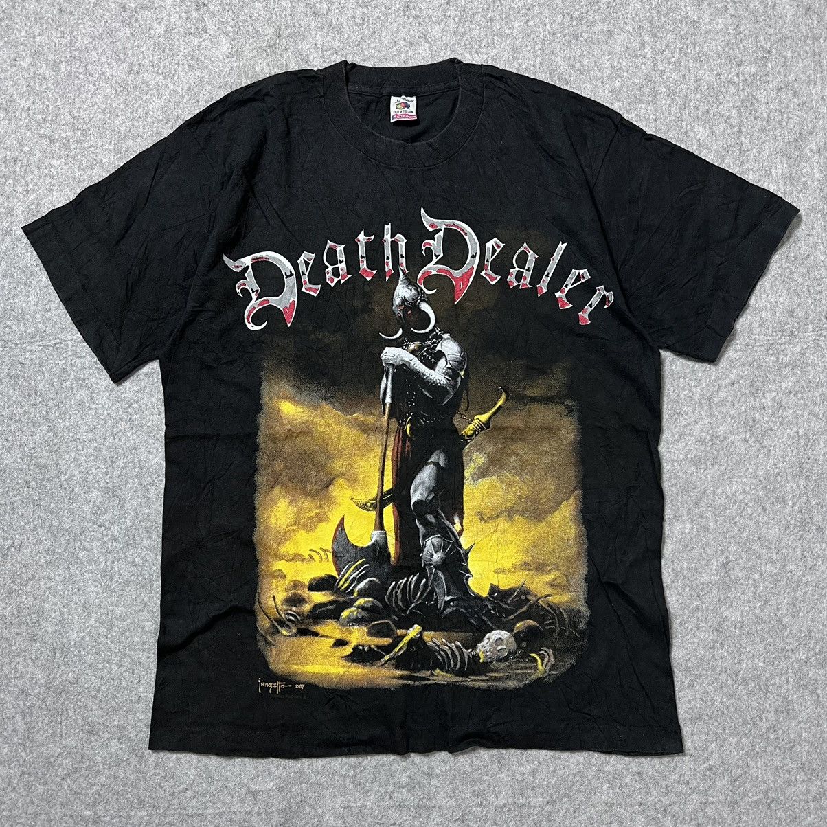 Vintage “Death Dealer” Frank Frezetta. 90s Size US L / EU 52-54 / 3 - 1 Thumbnail