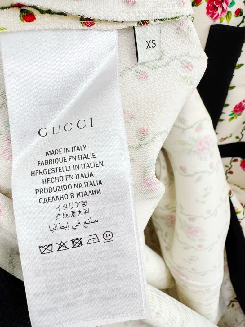 Gucci Gucci Dress with Floral Print and Pockets-2505 Size XS / US 0-2 / IT 36-38 - 4 Thumbnail