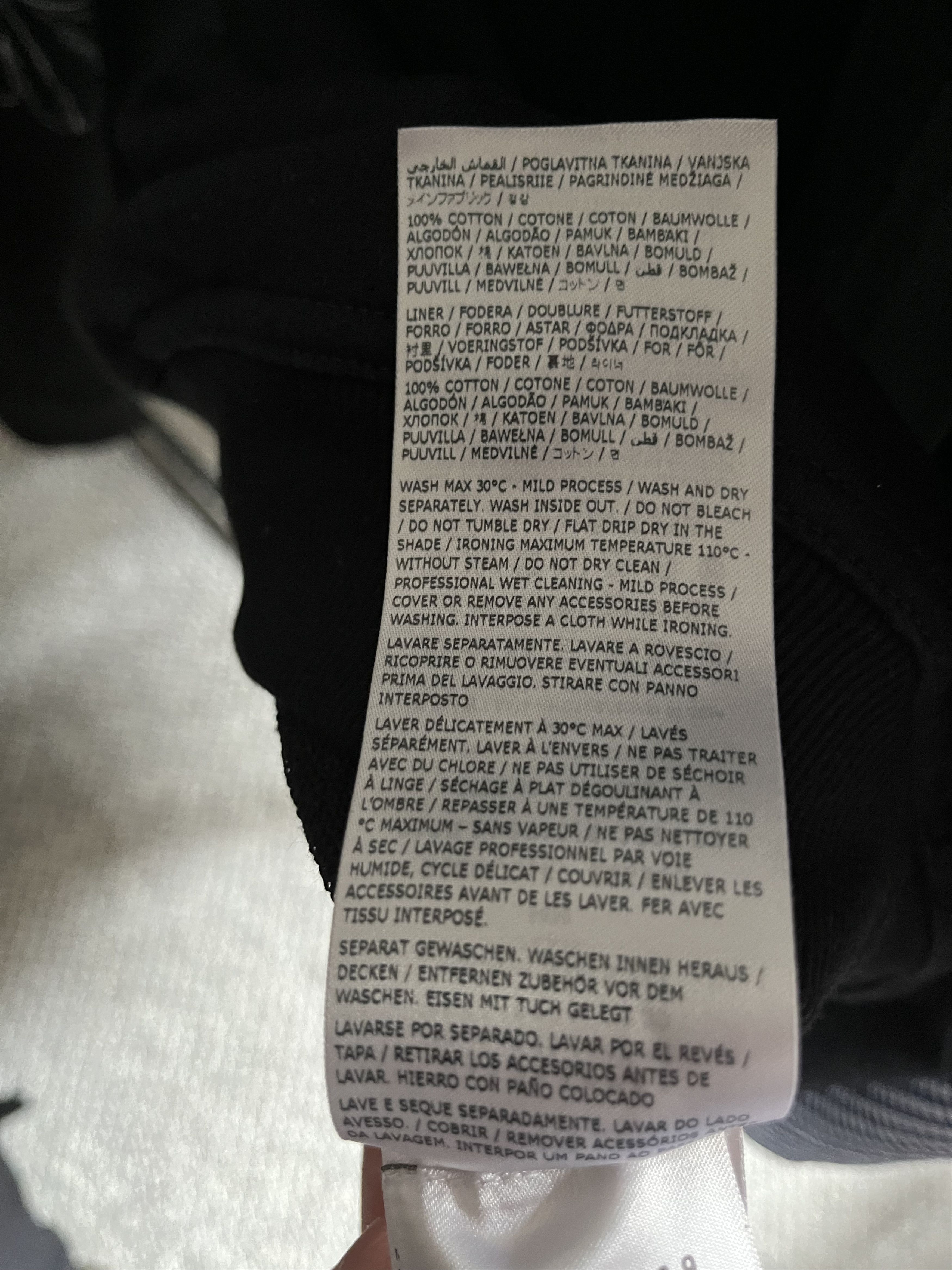 Maison Margiela Maison Margiela Embroidered Logo Cotton Hoodie Size US M / EU 48-50 / 2 - 4 Thumbnail