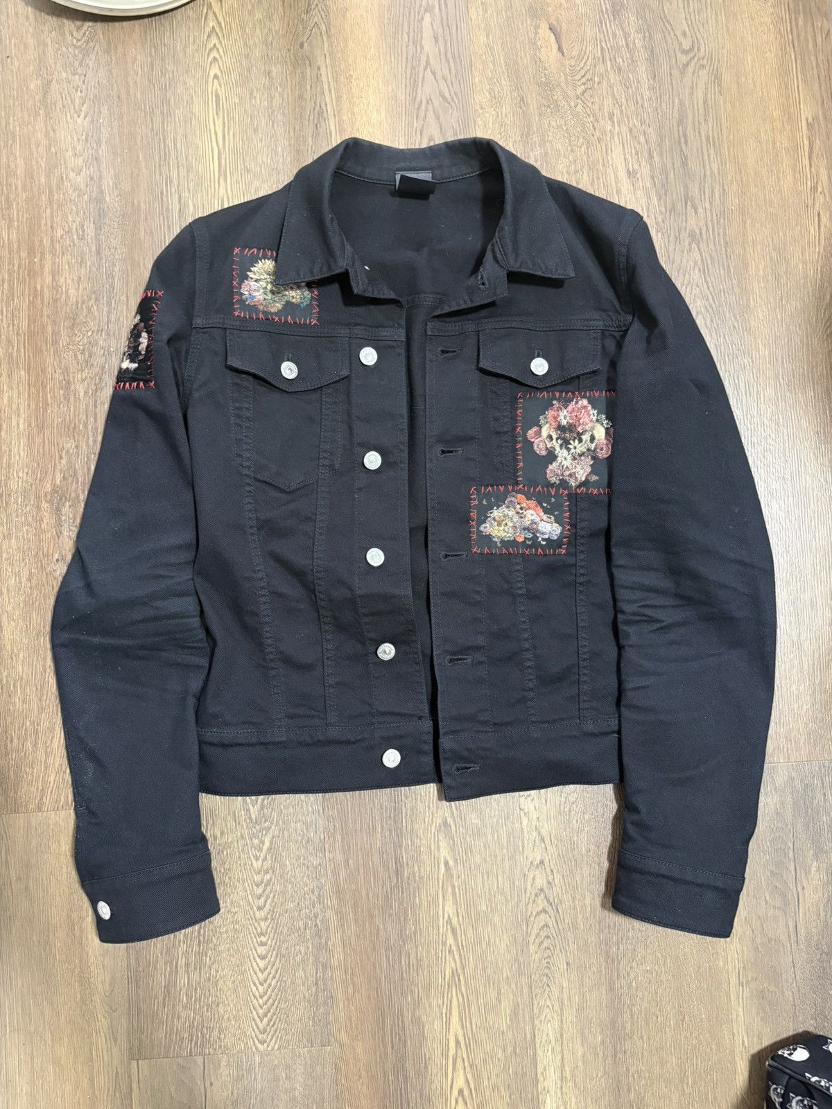 Dior Dior Homme X Toru Kamei SS17 Patchwork Denim Jacket Size US S / EU 44-46 / 1 - 1 Thumbnail
