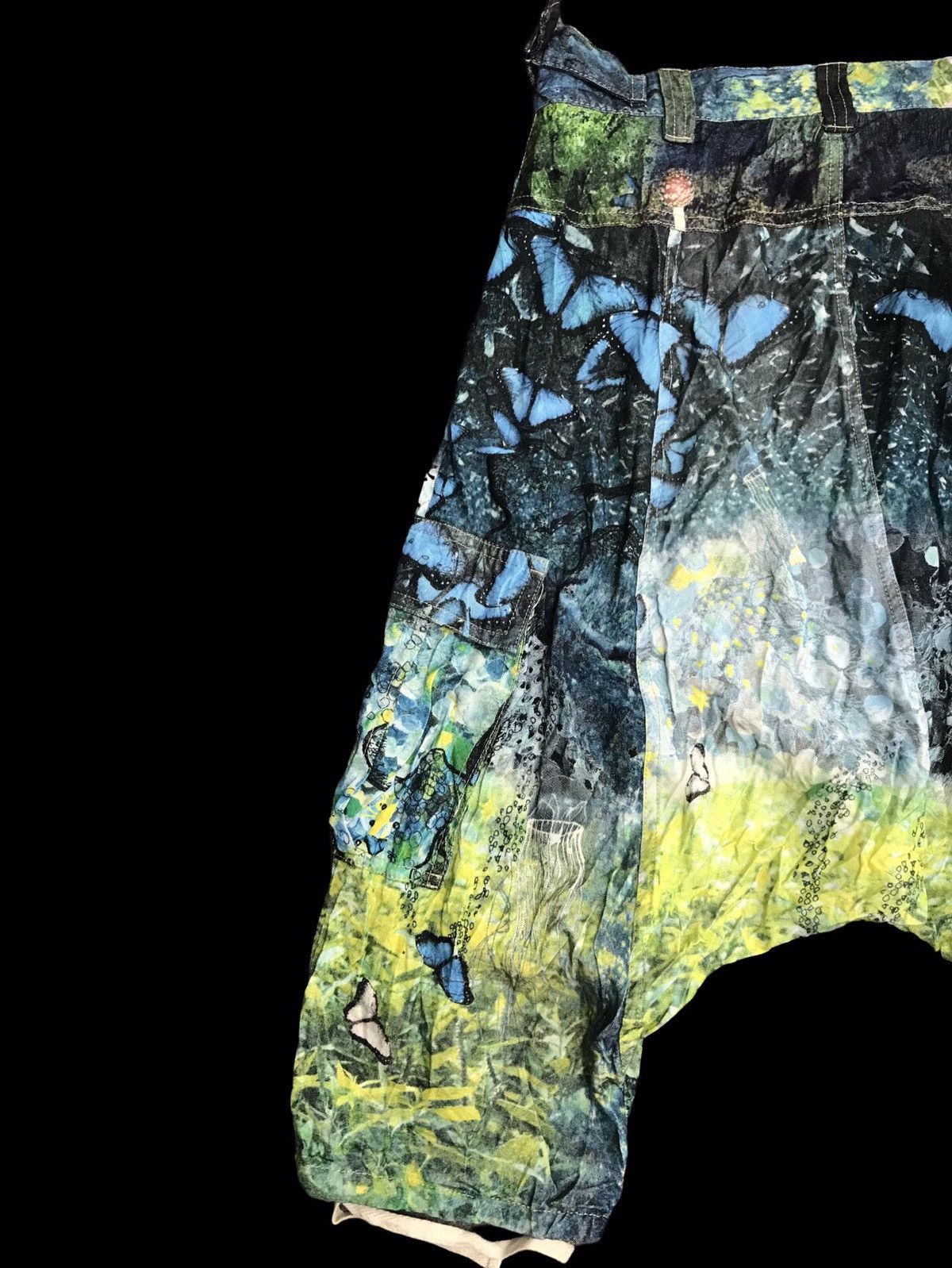 Japanese Brand 💥ARCHIVAL💥Very Rare Japanese Brand Artistic Harem Pant F67 Size US 31 - 3 Thumbnail