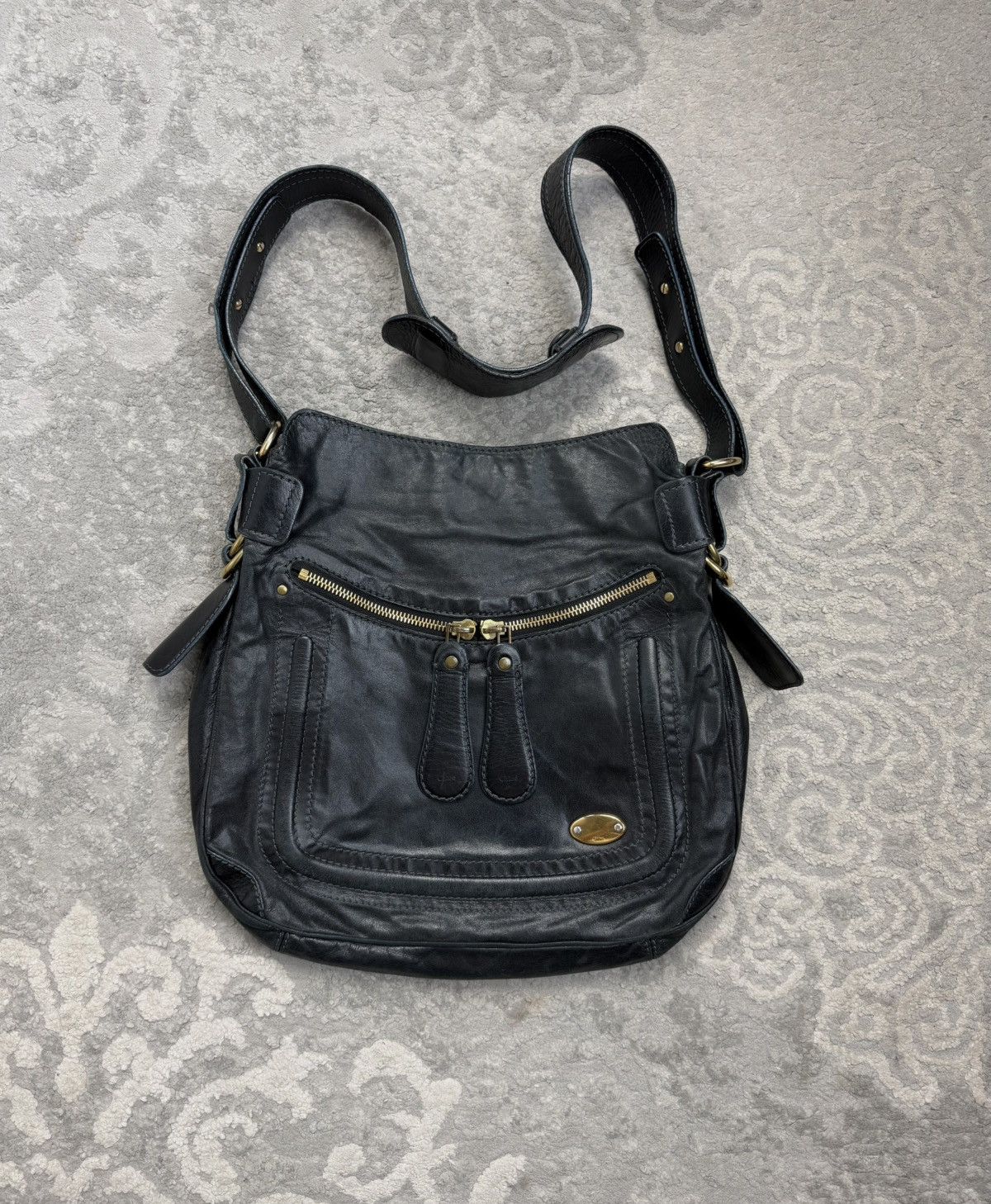 Chloe Chloé Large Leather Handbag Made in Italy Size ONE SIZE - 1 Thumbnail