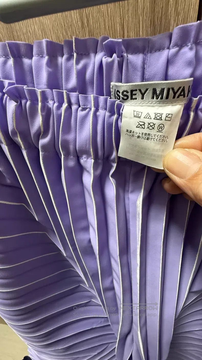 Issey Miyake Issey Miyake size:1 Styling Pants Purple Size 22" - 7 Thumbnail