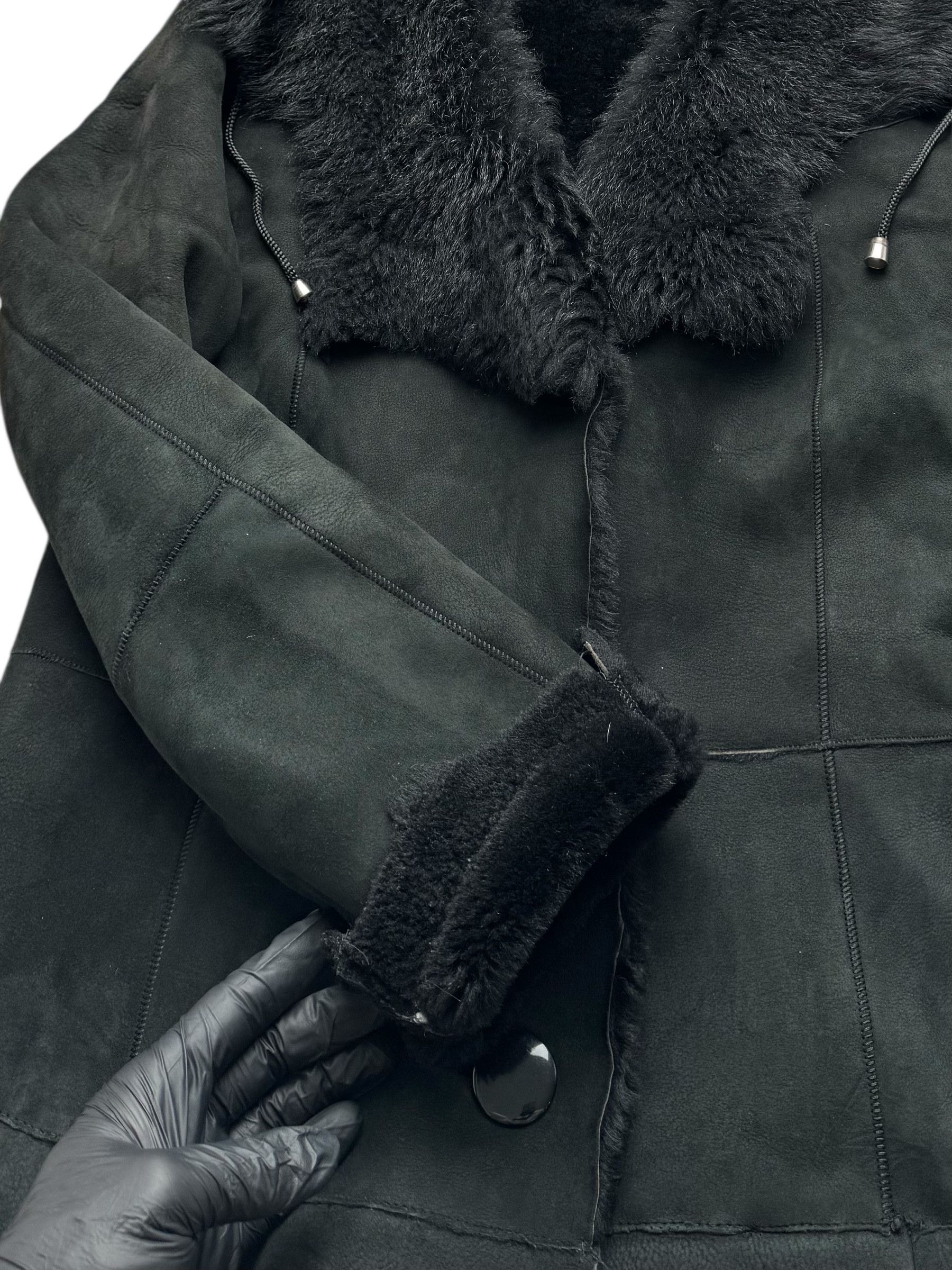 Vintage 90's Real Sheepskin Coat(V415) Size S / US 4 / IT 40 - 5 Thumbnail