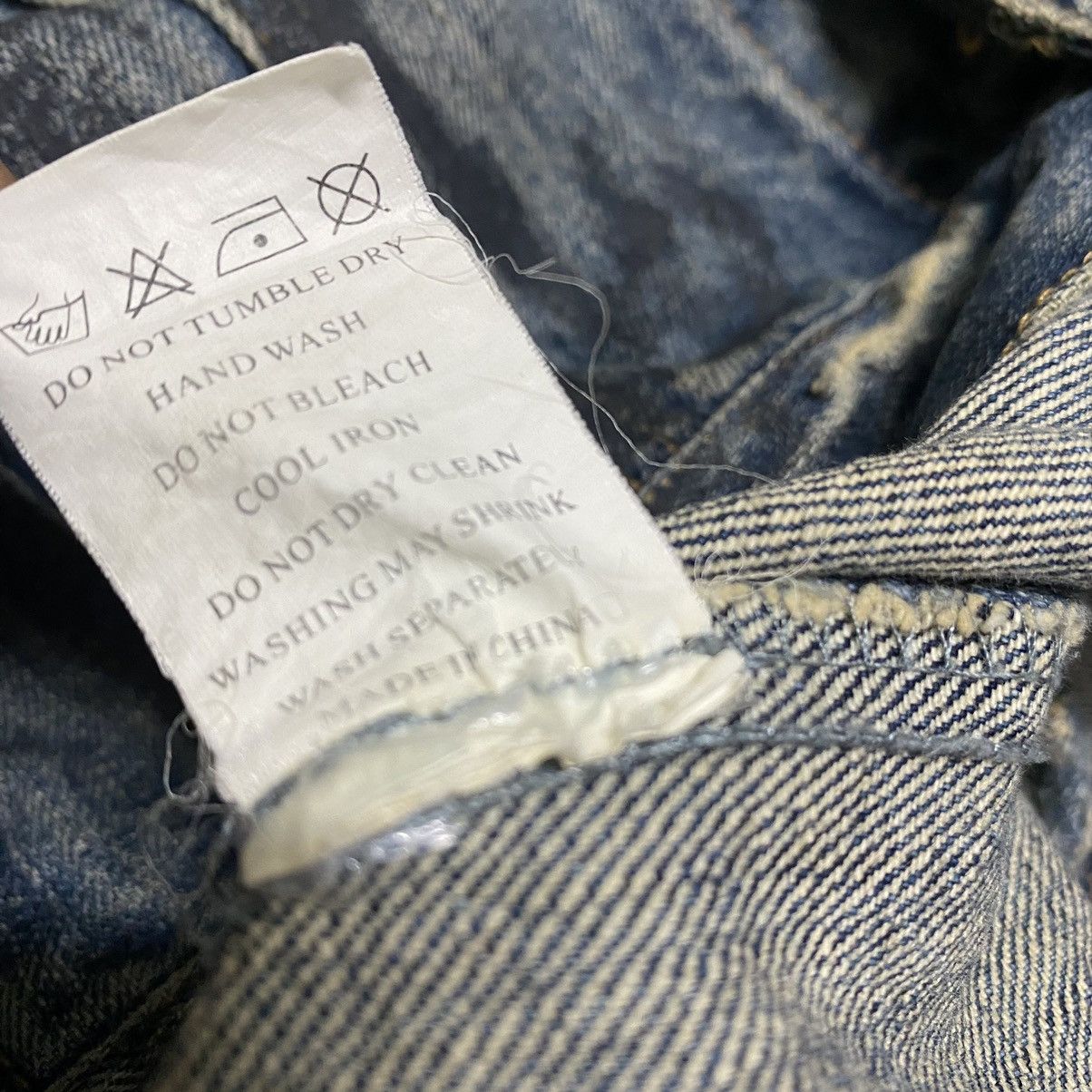 Le Grande Bleu (L.G.B.) MIDAS Machiavel Coated Distressed Denim Jacket Size US S / EU 44-46 / 1 - 19 Thumbnail