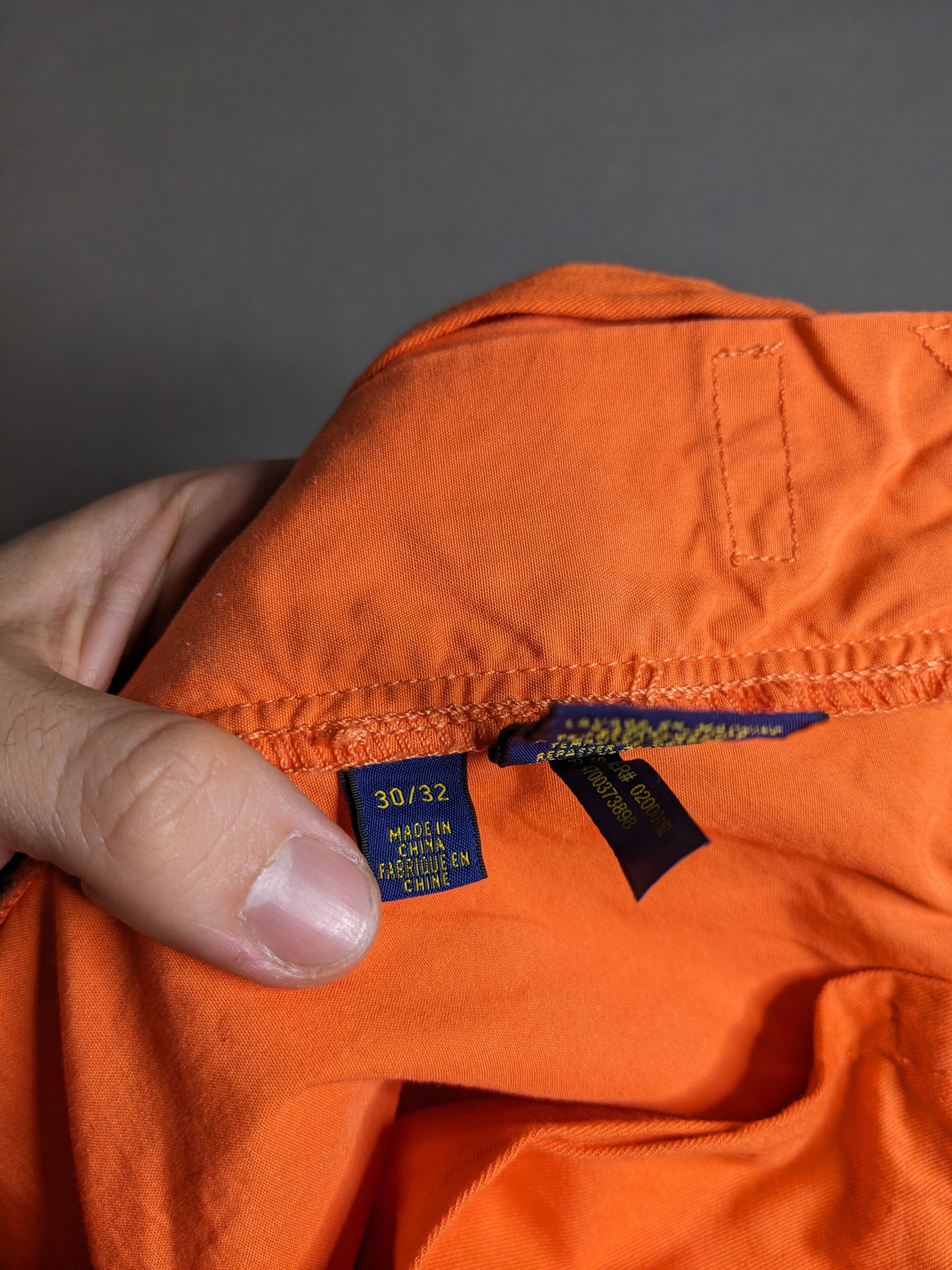 Polo Ralph Lauren Polo Ralph Lauren Pants 32x28 Varick Slim Straight Chino Size US 32 / EU 48 - 12 Thumbnail