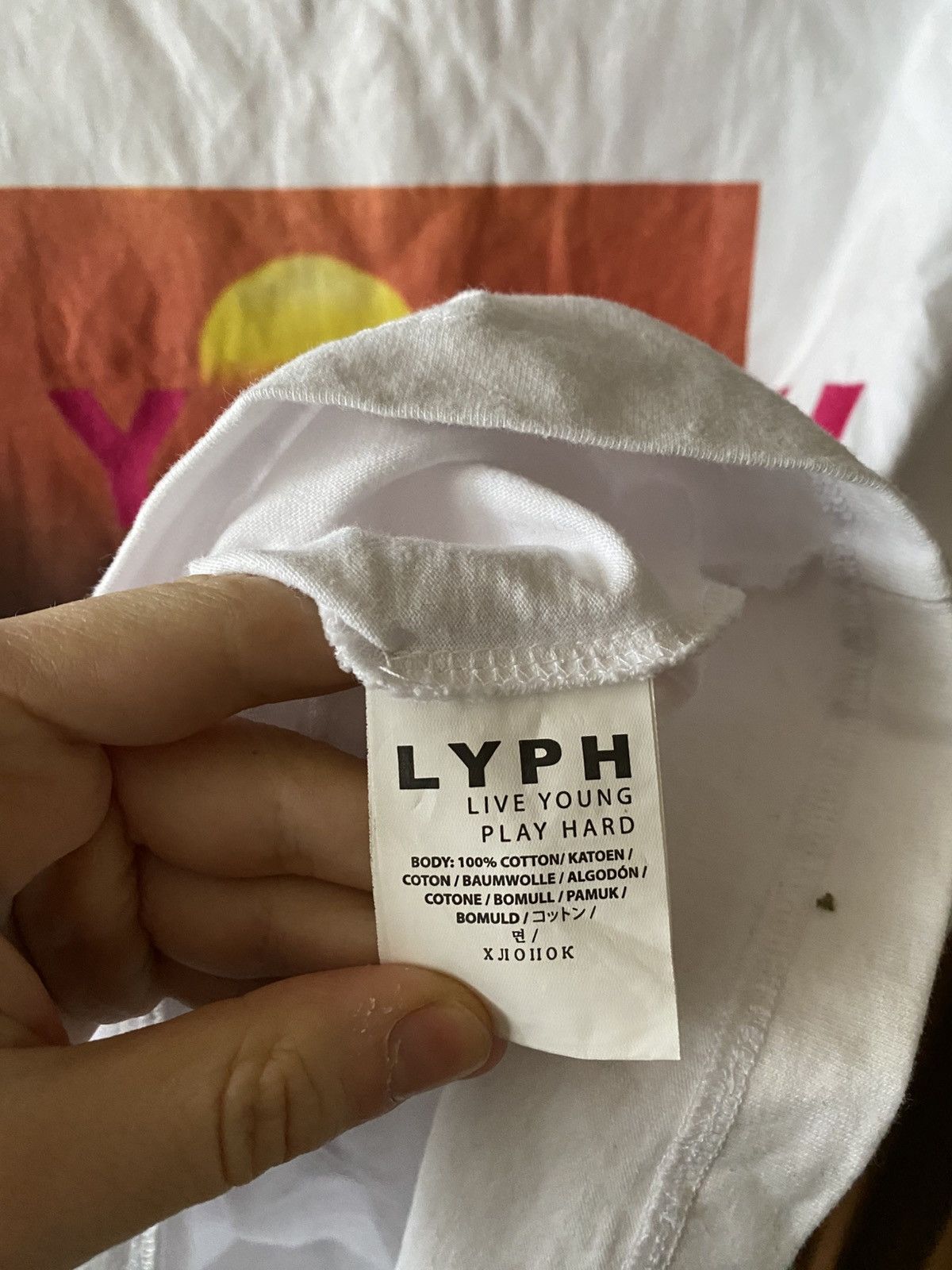 Rap Tees T-Shirt LYPH Big Satan Logo Tee Size US XL / EU 56 / 4 - 9 Thumbnail