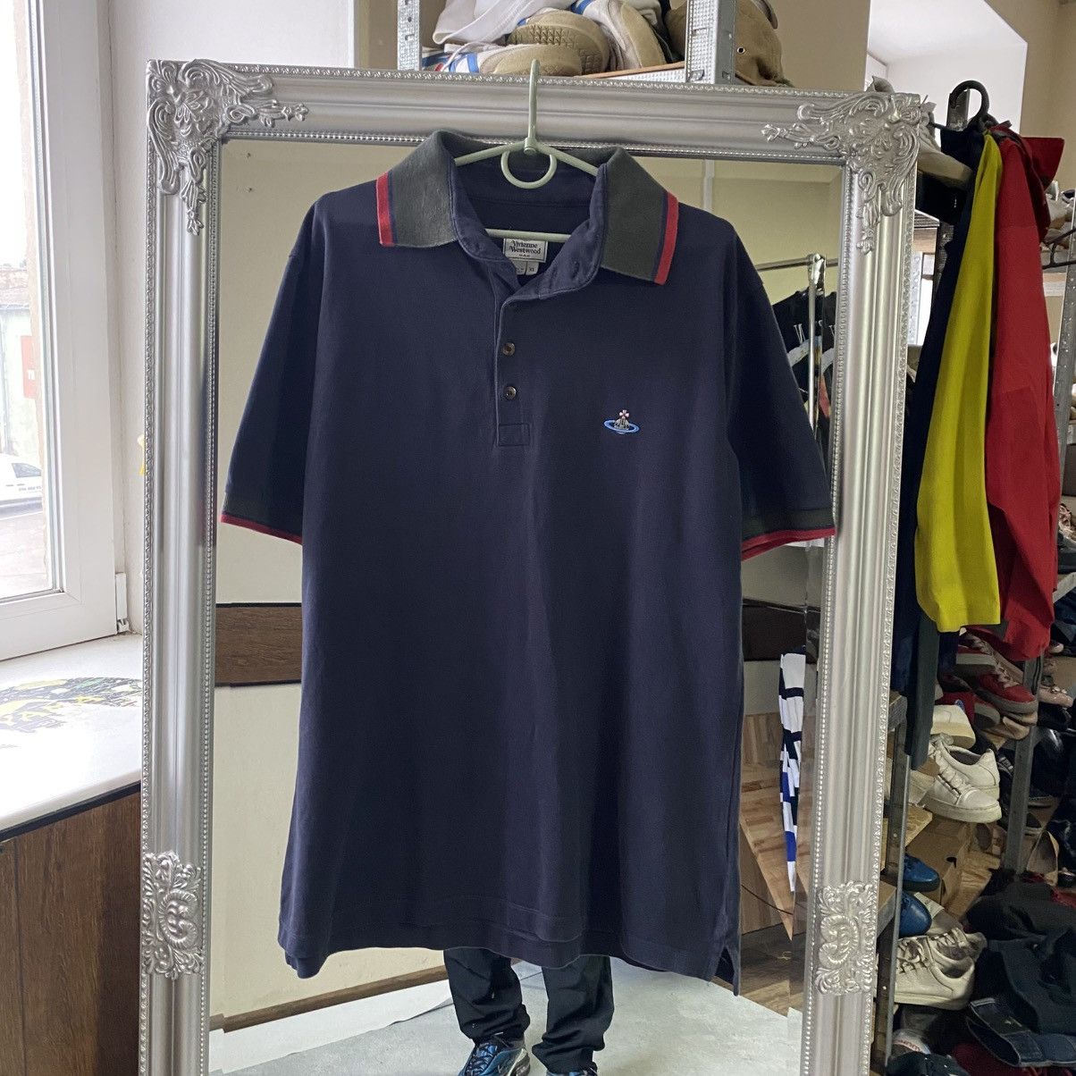Vivienne Westwood Vivienne Westwood Polo Shirt Logo Orb Size US XL / EU 56 / 4 - 1 Thumbnail
