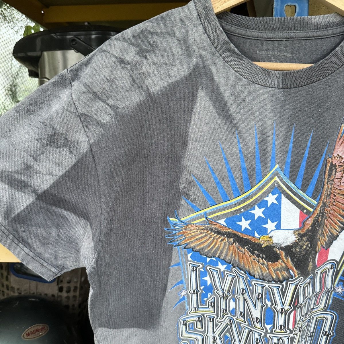 Band Tees Nice Faded Lynyrd Skynyrd Rock Band Tee Size US L / EU 52-54 / 3 - 3 Thumbnail