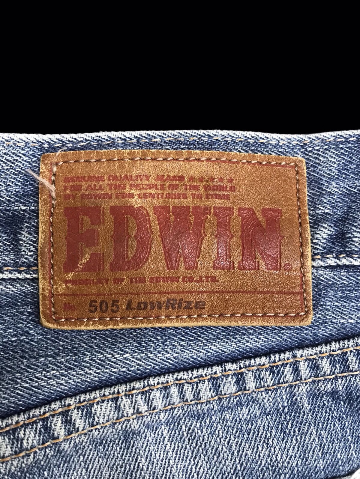 Edwin 💥THRASHED💥EDWIN Low Rize Selvedge Heavy Distrssed Denim F30 Size US 32 / EU 48 - 15 Thumbnail
