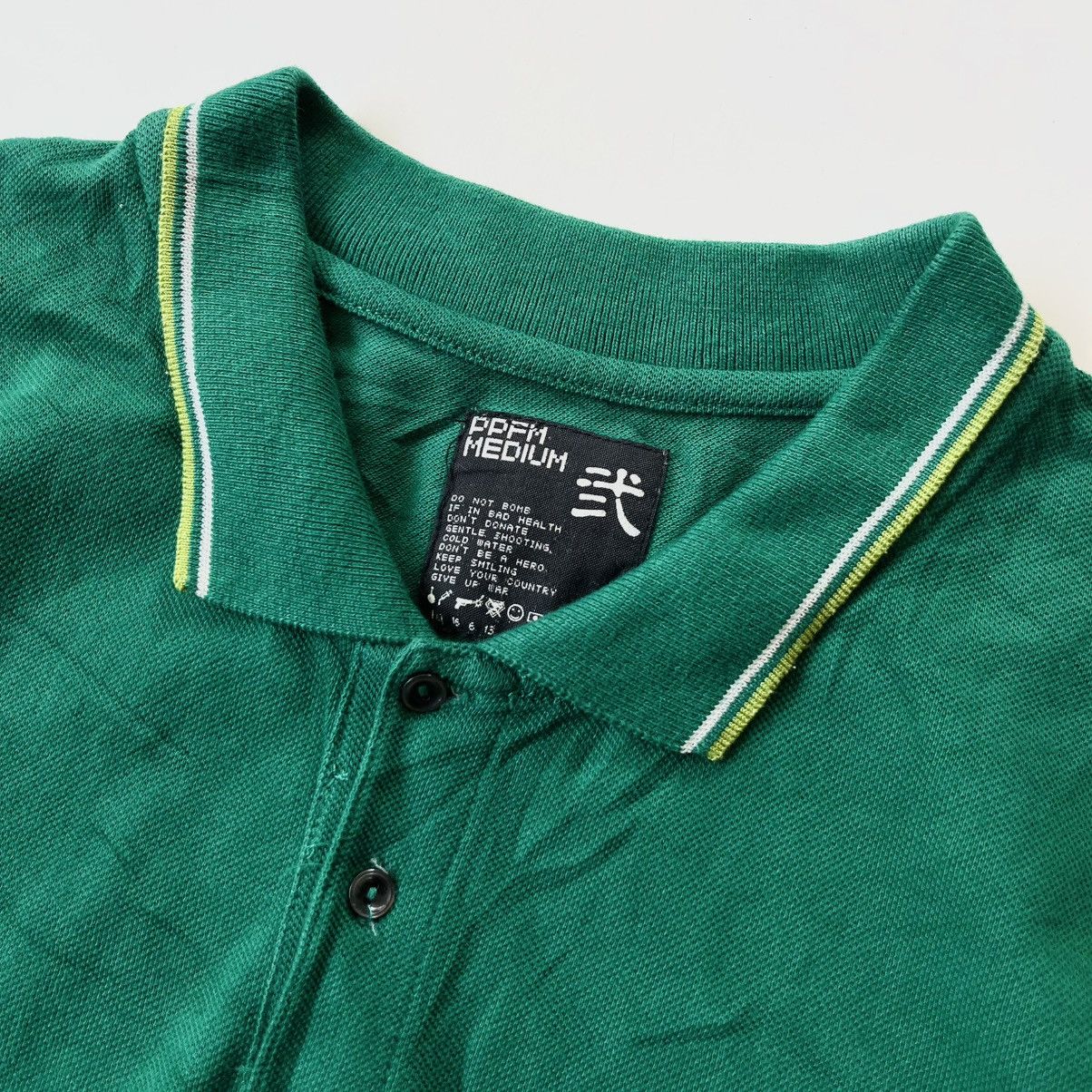 PPFM ‼️SALE‼️ PPFM Skull Polo Long Botton Down Shirt Size US M / EU 48-50 / 2 - 2 Thumbnail