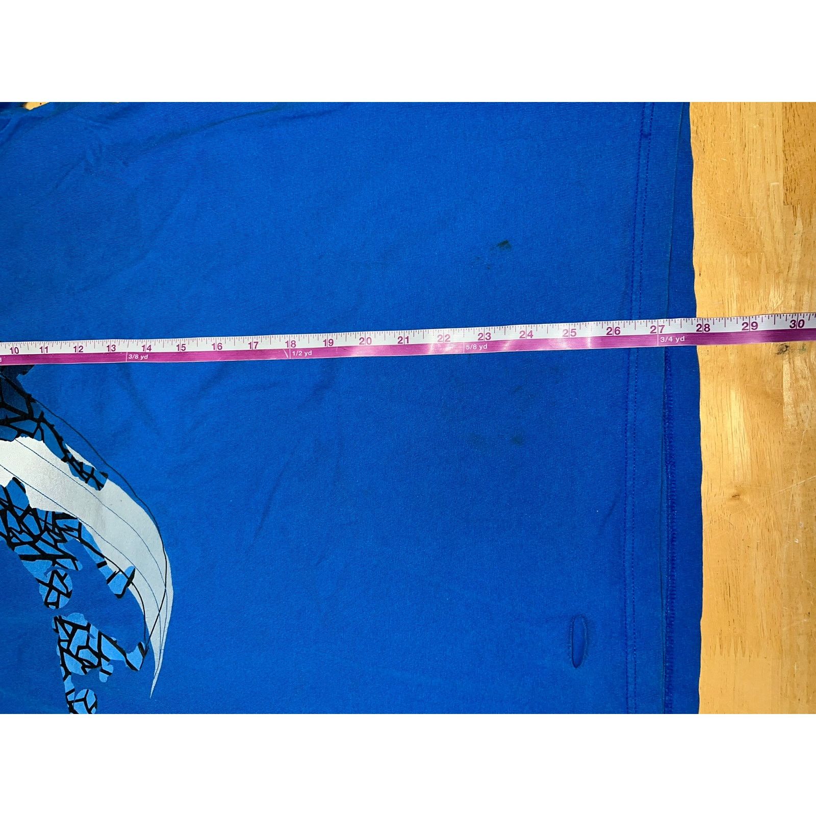 Nike Nike Basketball Shirt Blue Graphic Dunk Dunking Tee TORN M Size US M / EU 48-50 / 2 - 10 Thumbnail