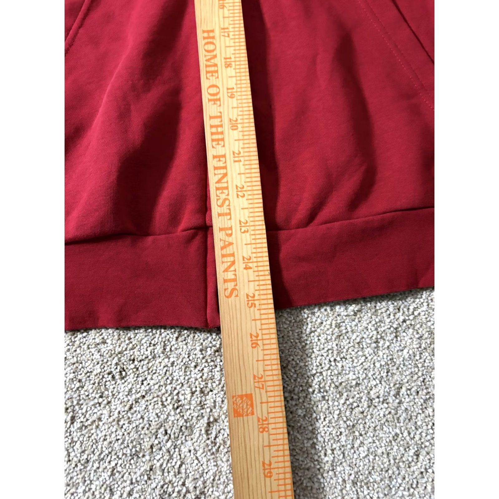 Adidas Adidas Hoodie Mens XL Red Full Zip Sleeve Logo Athletic Hooded Sweatshirt EI0661 Size US XL / EU 56 / 4 - 6 Thumbnail