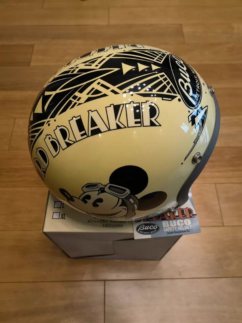 TOYS McCoy Motorcycle Helmet Mickey Mouse Theme