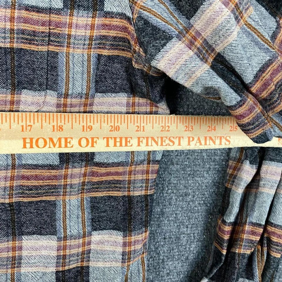 Other Carbon 2 Cobalt Flannel Shirt Men's 100% Cotton Plaid M Size US M / EU 48-50 / 2 - 4 Thumbnail