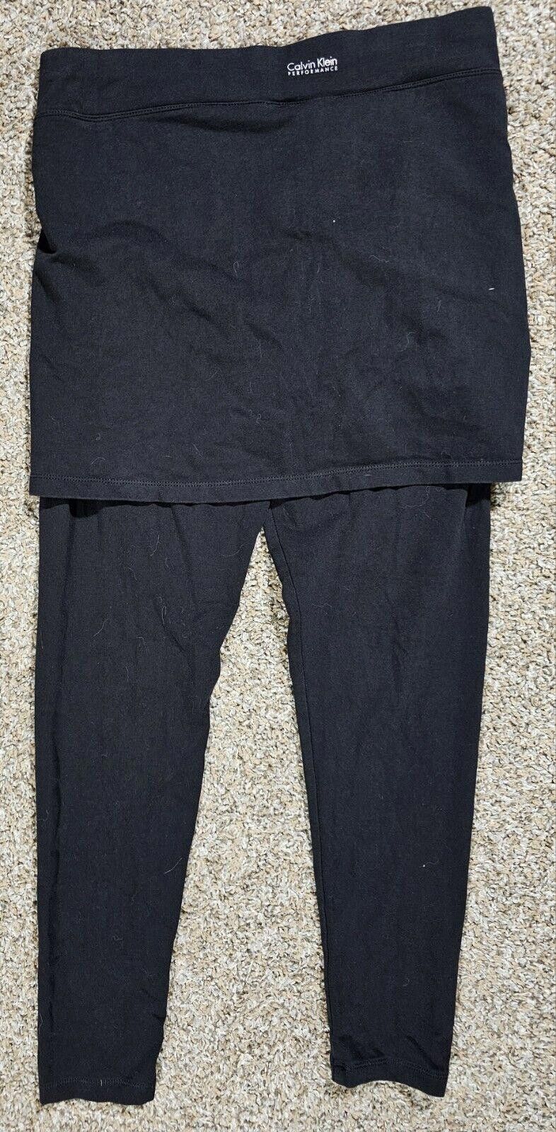 Calvin Klein Calvin Klein Performance QuickDry Ruched Capri Leggings M Size 32" / US 10 / IT 46 - 7 Thumbnail