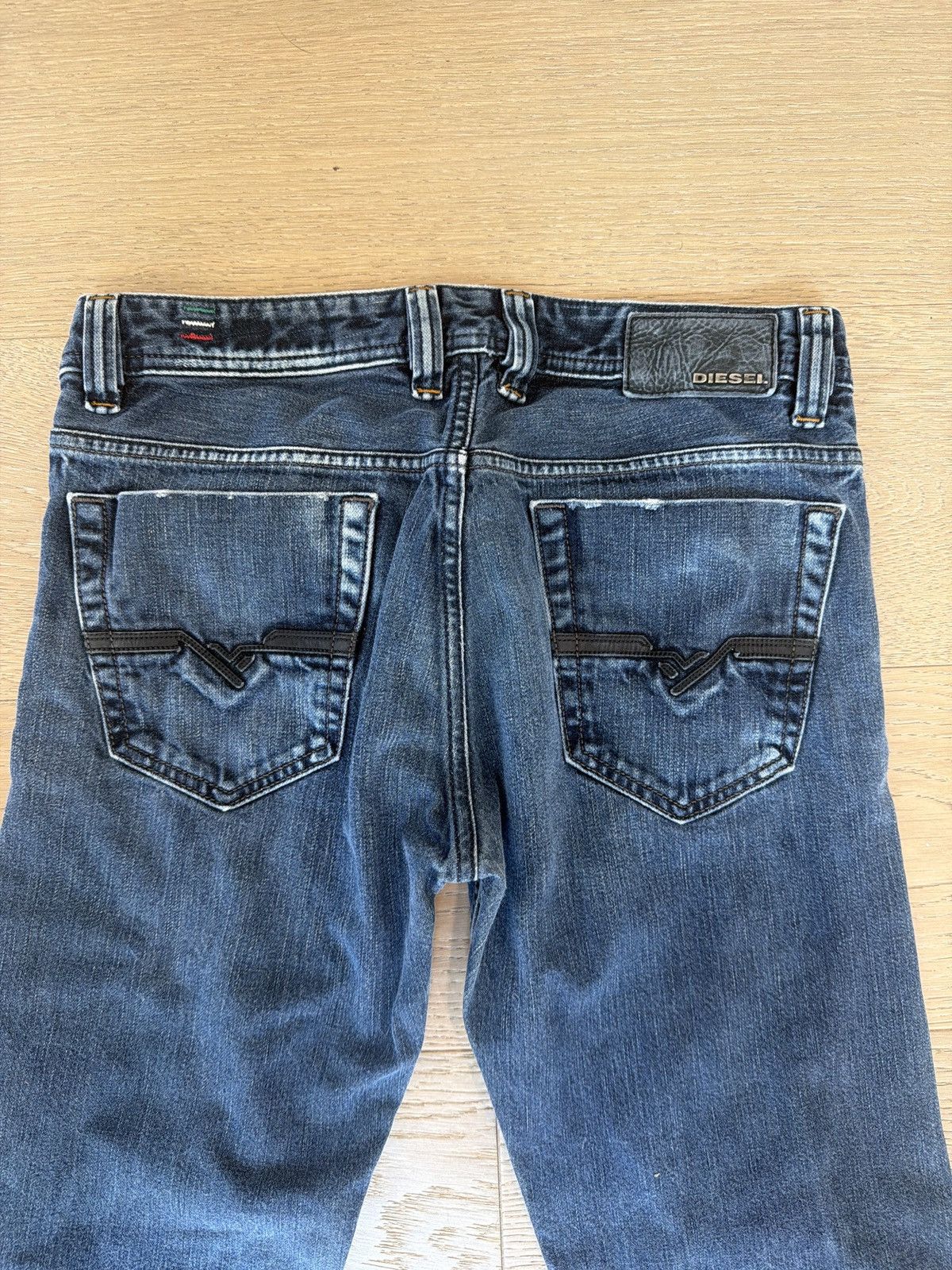 Diesel Vintage Y2K Diesel Viker Straight Leg Jeans 29x32 Dark Wash Size US 30 / EU 46 - 3 Thumbnail