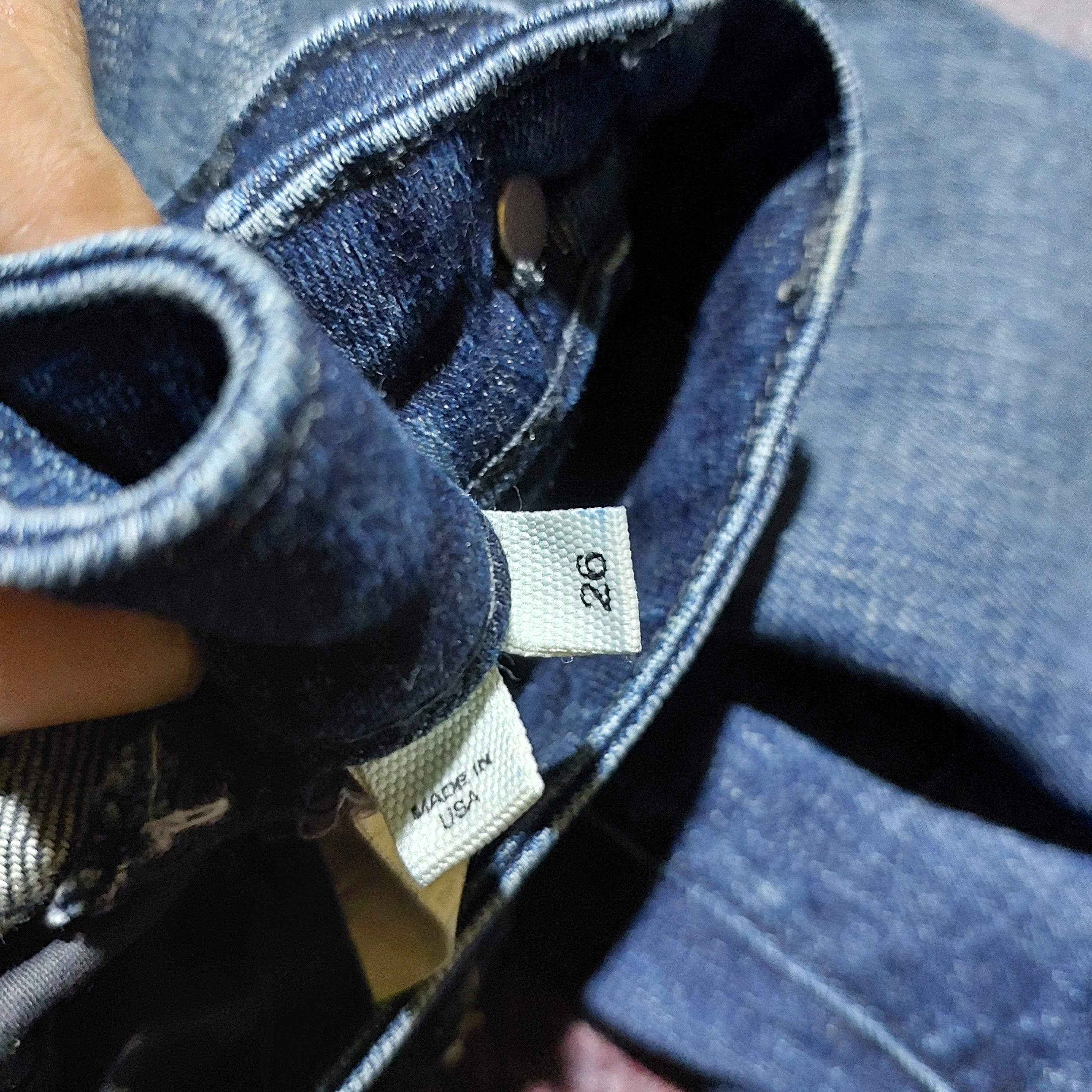 Helmut Lang Helmut Lang skinny blue denim pants Size US 26 / EU 42 - 10 Thumbnail