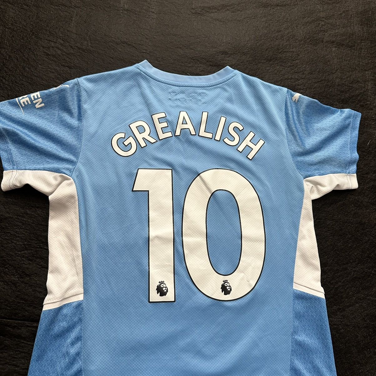 Puma Manchester City 21-22 third UCL Grealish football jersey Size US M / EU 48-50 / 2 - 7 Thumbnail