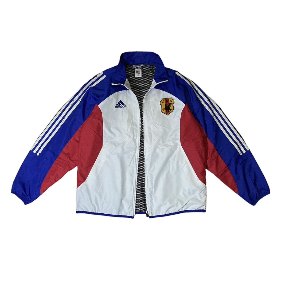 Adidas 2002 Adidas Japan JFA Track Jacket Size US M / EU 48-50 / 2 - 5 Thumbnail