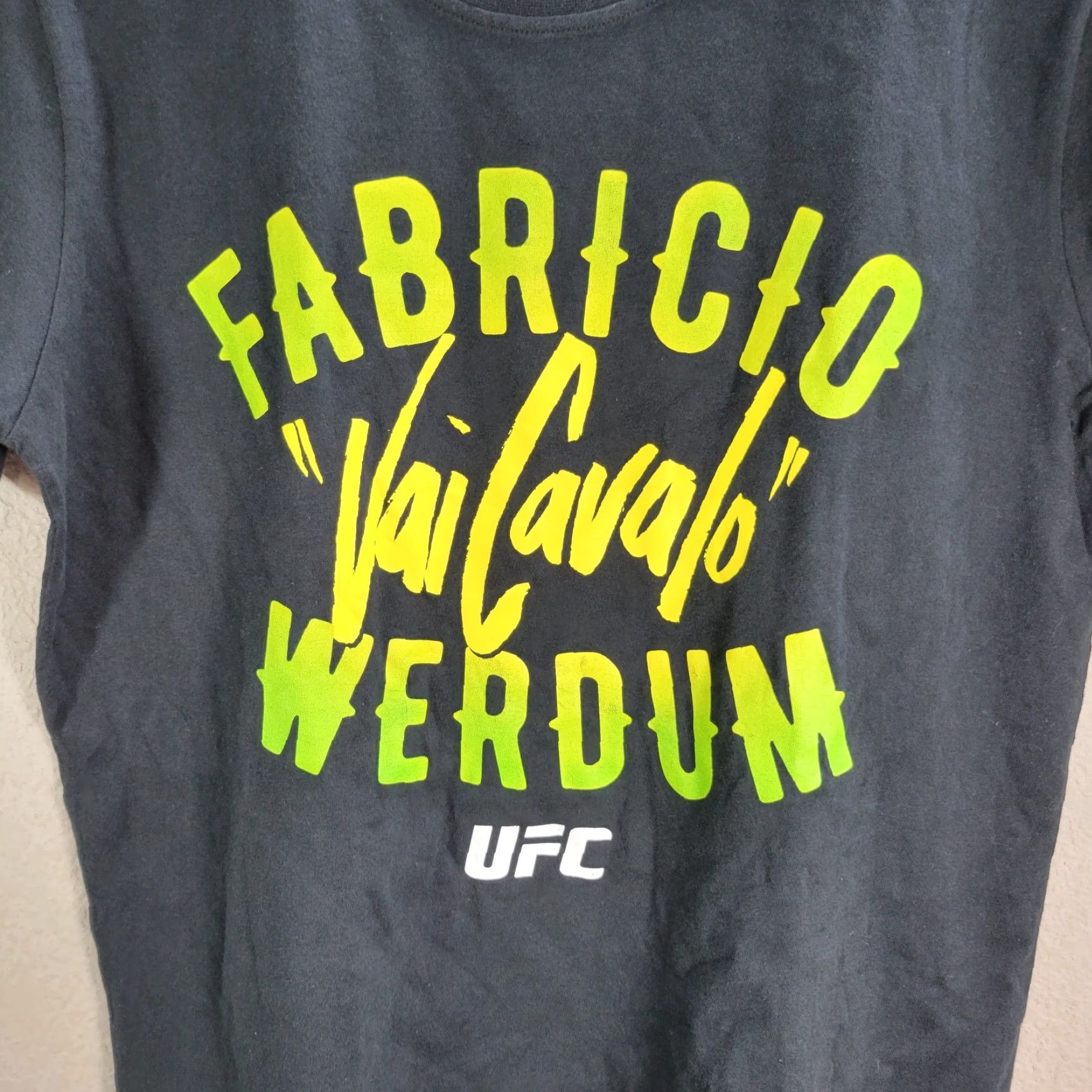 Reebok Reebok Women's T-shirt Black Short Sleeve Cotton Graphic Print Sz S Vai Cavalo Werdum UFC Size S / US 4 / IT 40 - 5 Thumbnail