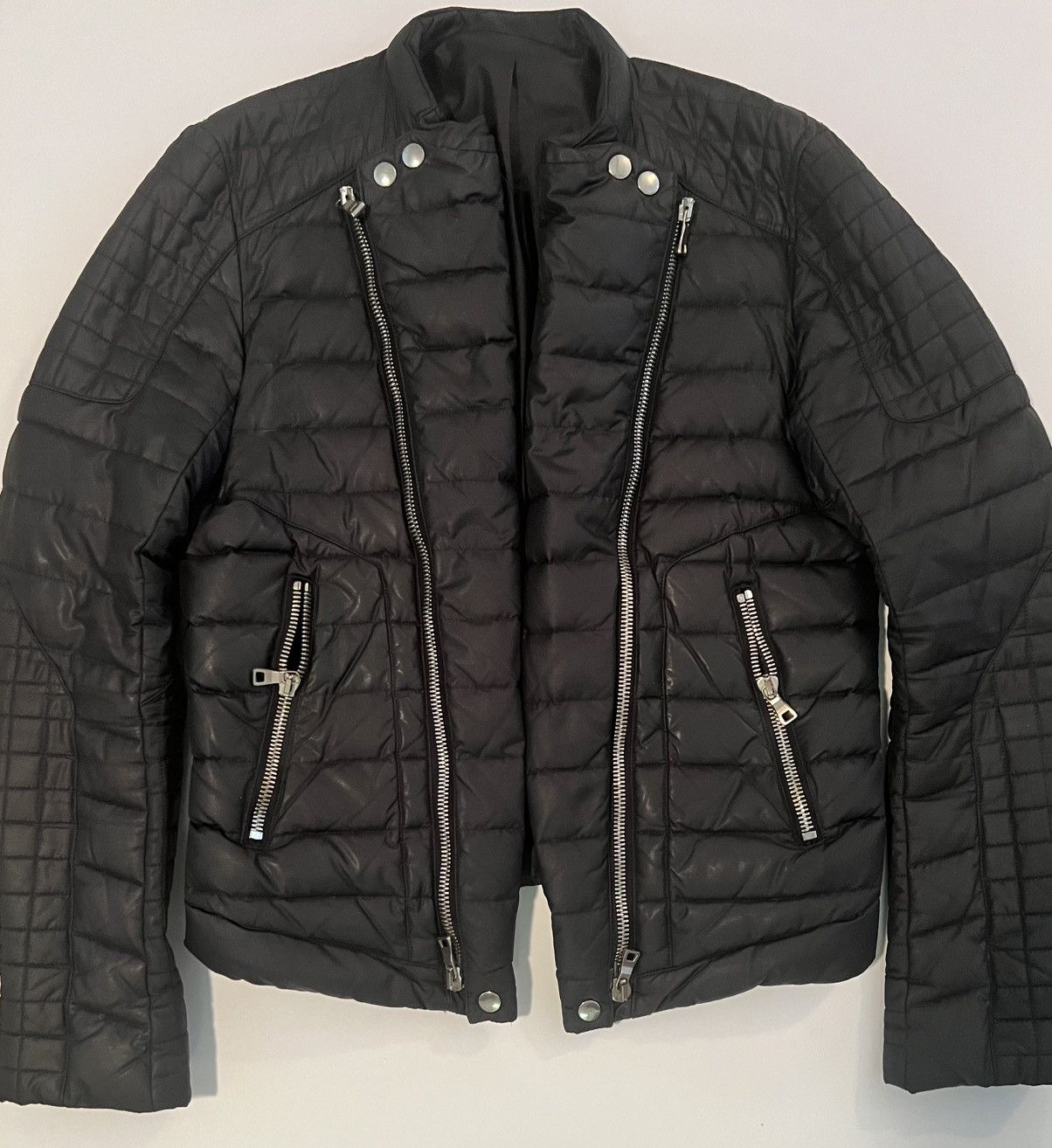 Balmain Balmain Padded biker Jacket Size US M / EU 48-50 / 2 - 1 Thumbnail