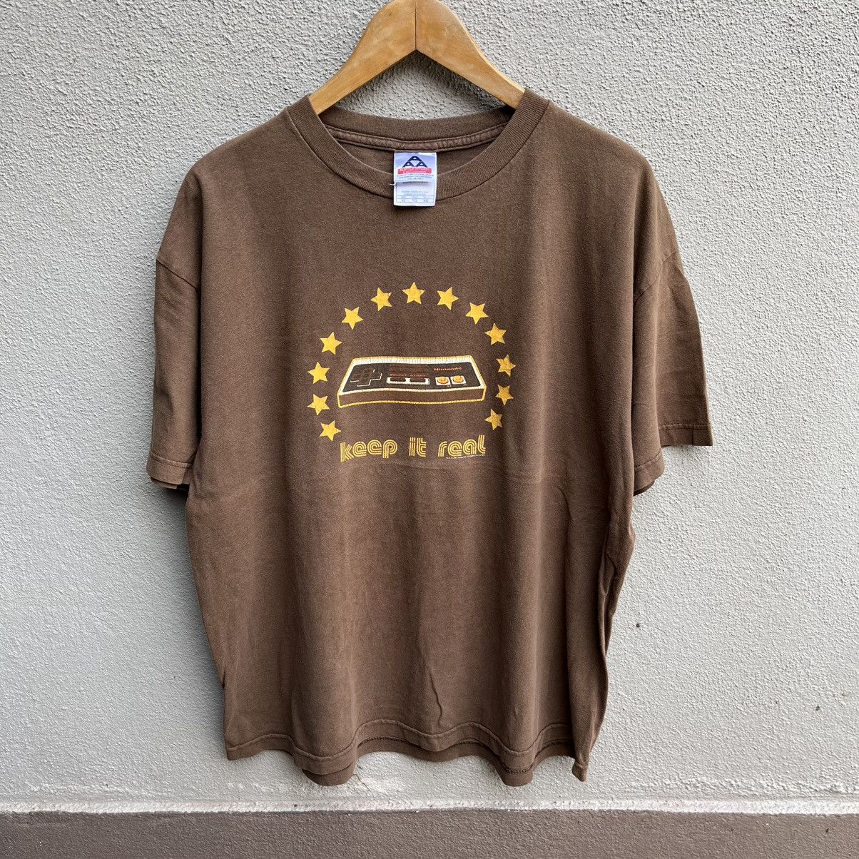 Vintage NINTENDO games tee promo